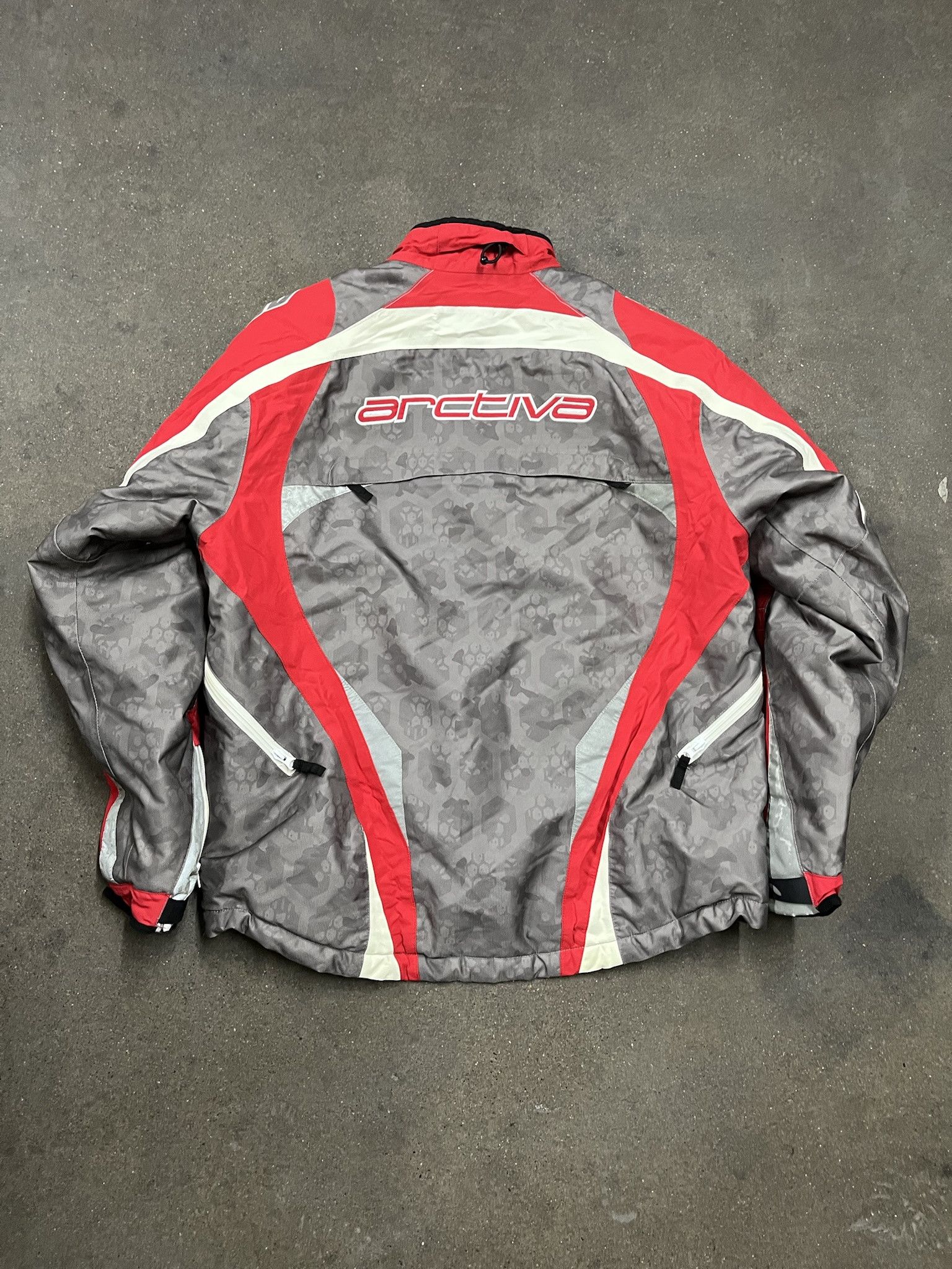 Carhartt × Vintage Vintage 2000s Arctiva AOP Ski Jacket Y2K Coat Size L Size US L / EU 52-54 / 3 - 3 Thumbnail