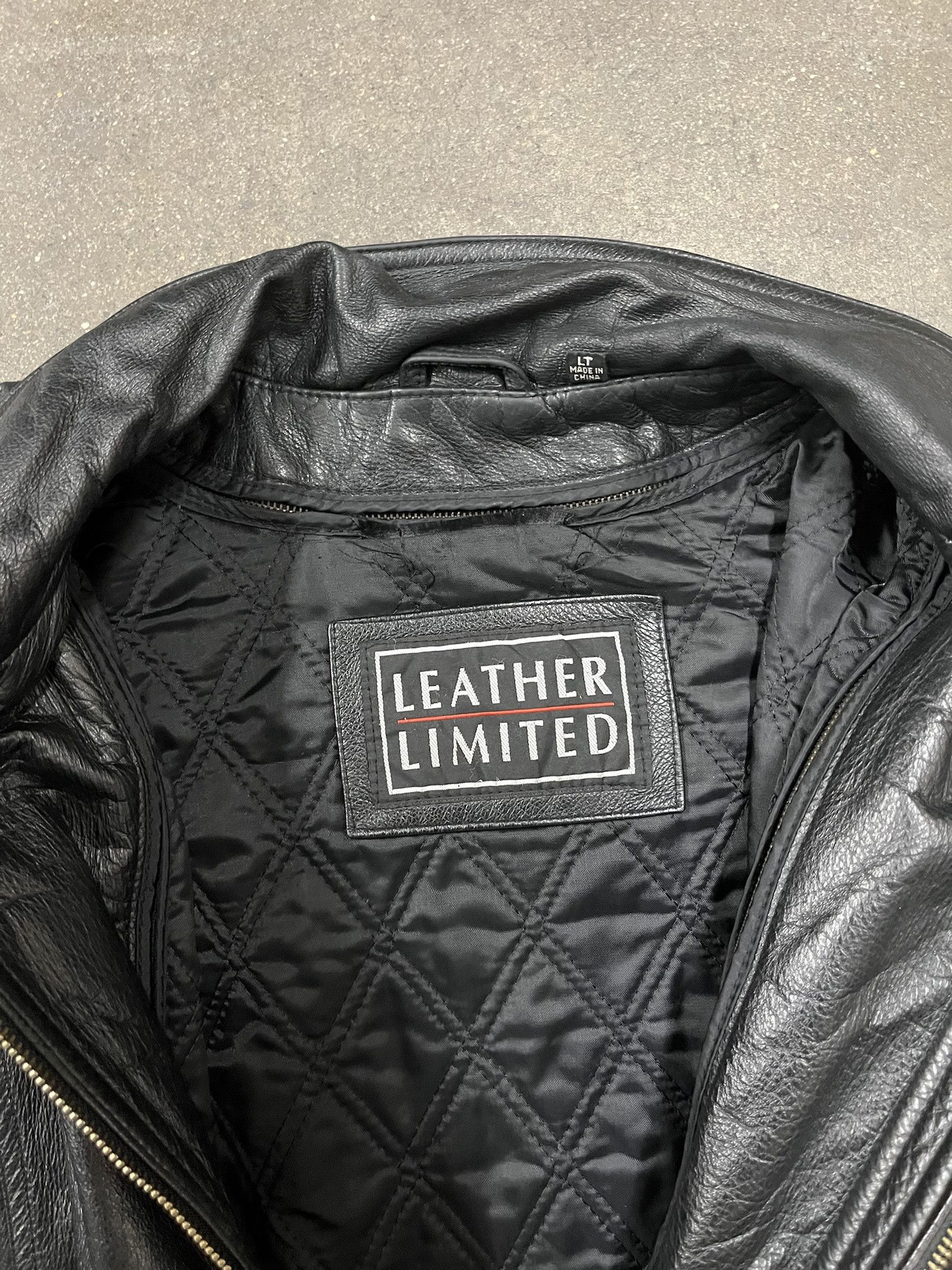 Leather × Vintage Vintage 2000s Leather Limited Black Leather Removable Quilt Lined Jacket Size L Tall Size US L / EU 52-54 / 3 - 2 Thumbnail