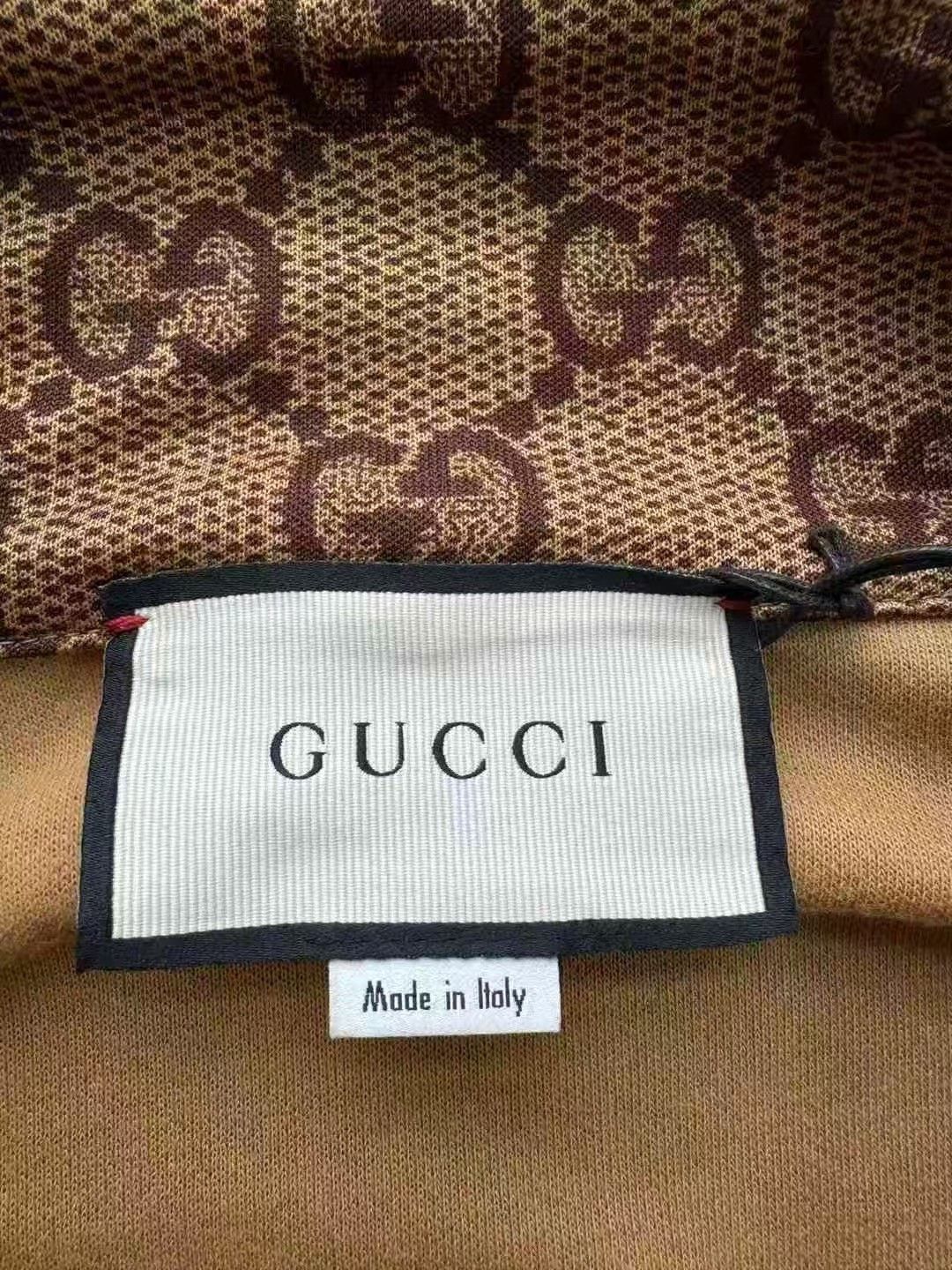 Gucci Gucci Striped All-Over Print Zip Jacket Size US L / EU 52-54 / 3 - 6 Thumbnail