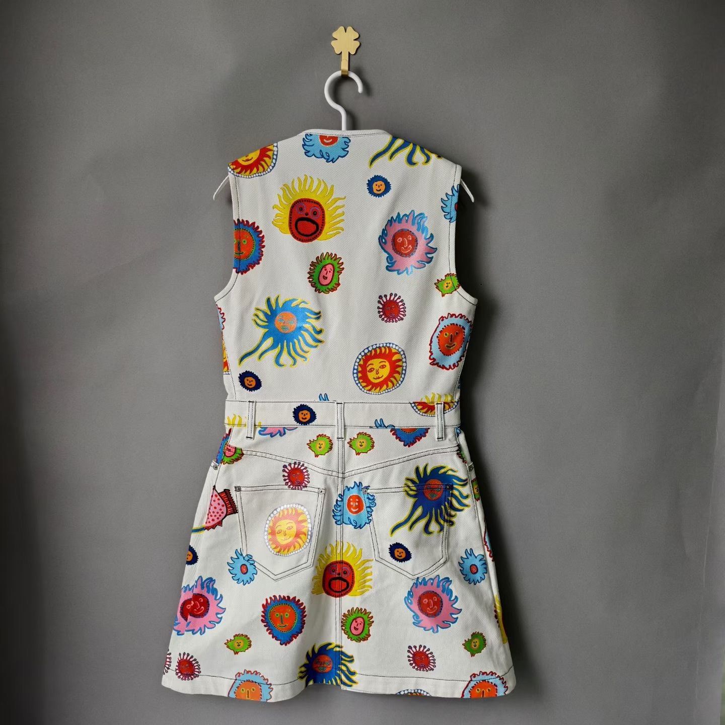 Louis Vuitton Louis Vuitton Denim Dress (Bailu Style) Size S / US 4 / IT 40 - 2 Thumbnail