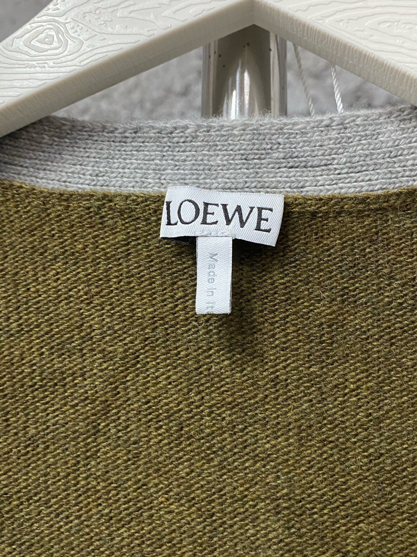 Loewe Loewe Spliced Wool Cardigan Size XS / US 0-2 / IT 36-38 - 5 Thumbnail