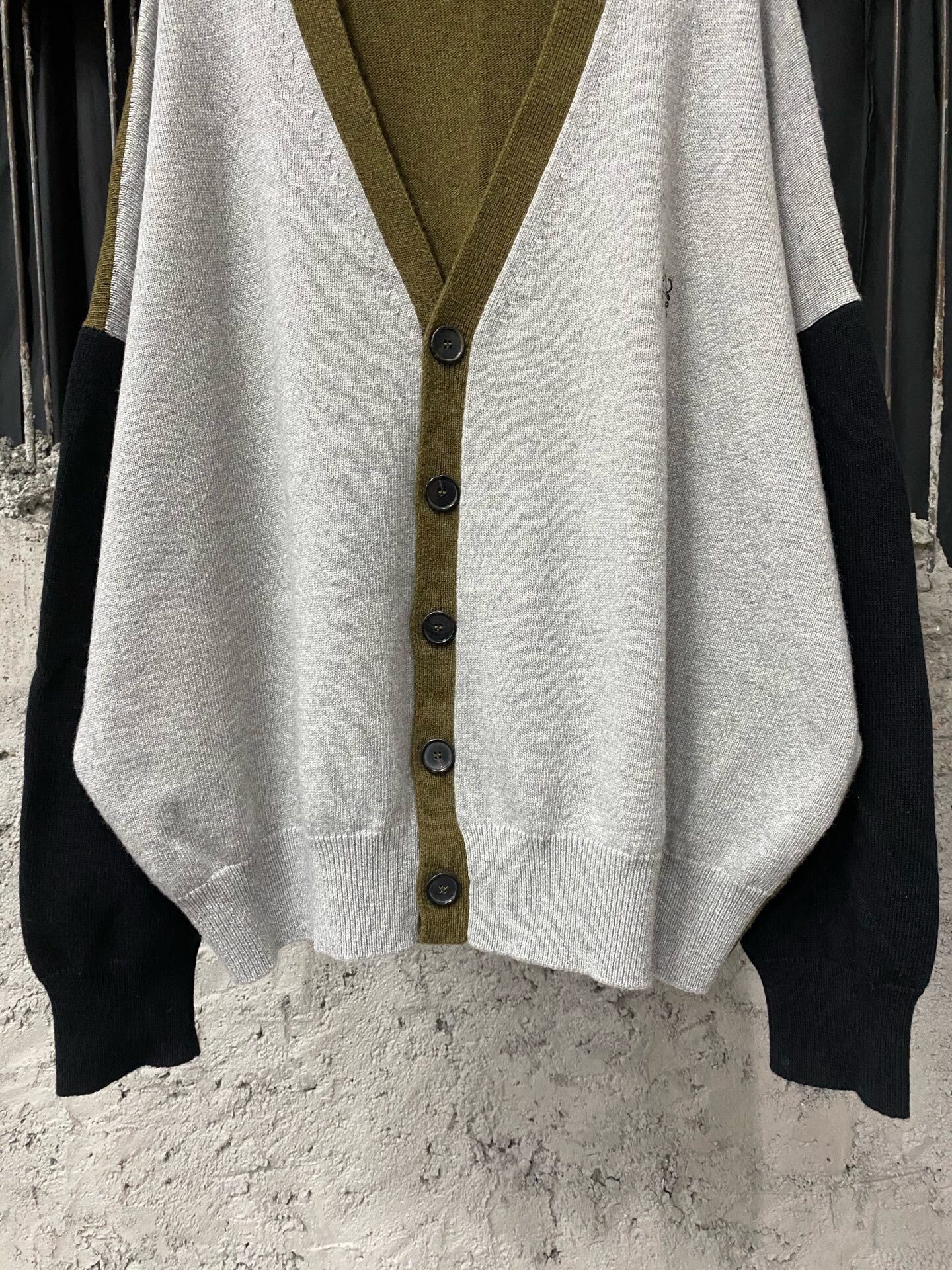 Loewe Loewe Spliced Wool Cardigan Size XS / US 0-2 / IT 36-38 - 4 Thumbnail