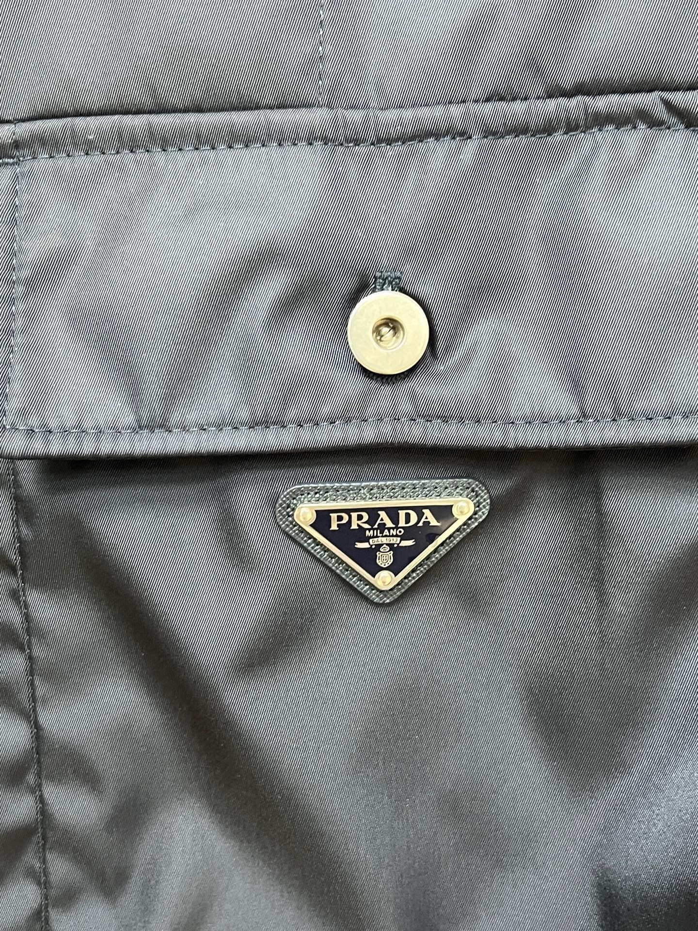 Prada Prada Utility Nylon Short Sleeve Shirt Size US M / EU 48-50 / 2 - 3 Thumbnail