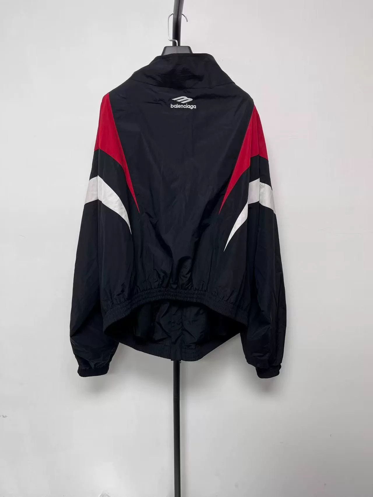 Balenciaga Balenciaga Short Colorblock Double-Zip Jacket Size US M / EU 48-50 / 2 - 2 Thumbnail