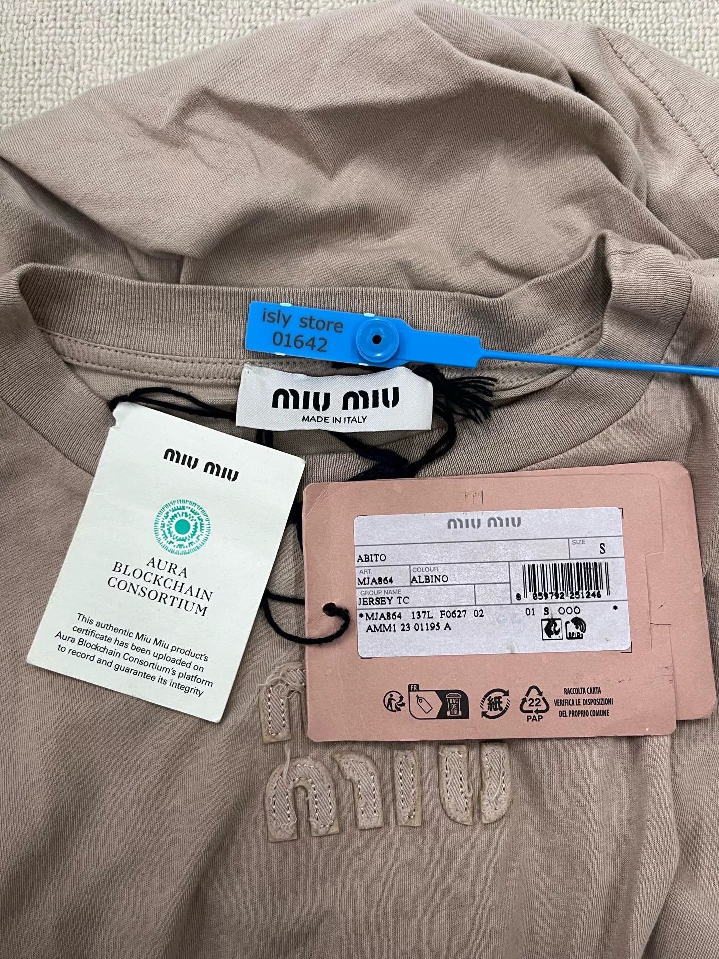 Miu Miu Miu Miu SS24 Letter Embroidery Short Dress Size S / US 4 / IT 40 - 5 Thumbnail