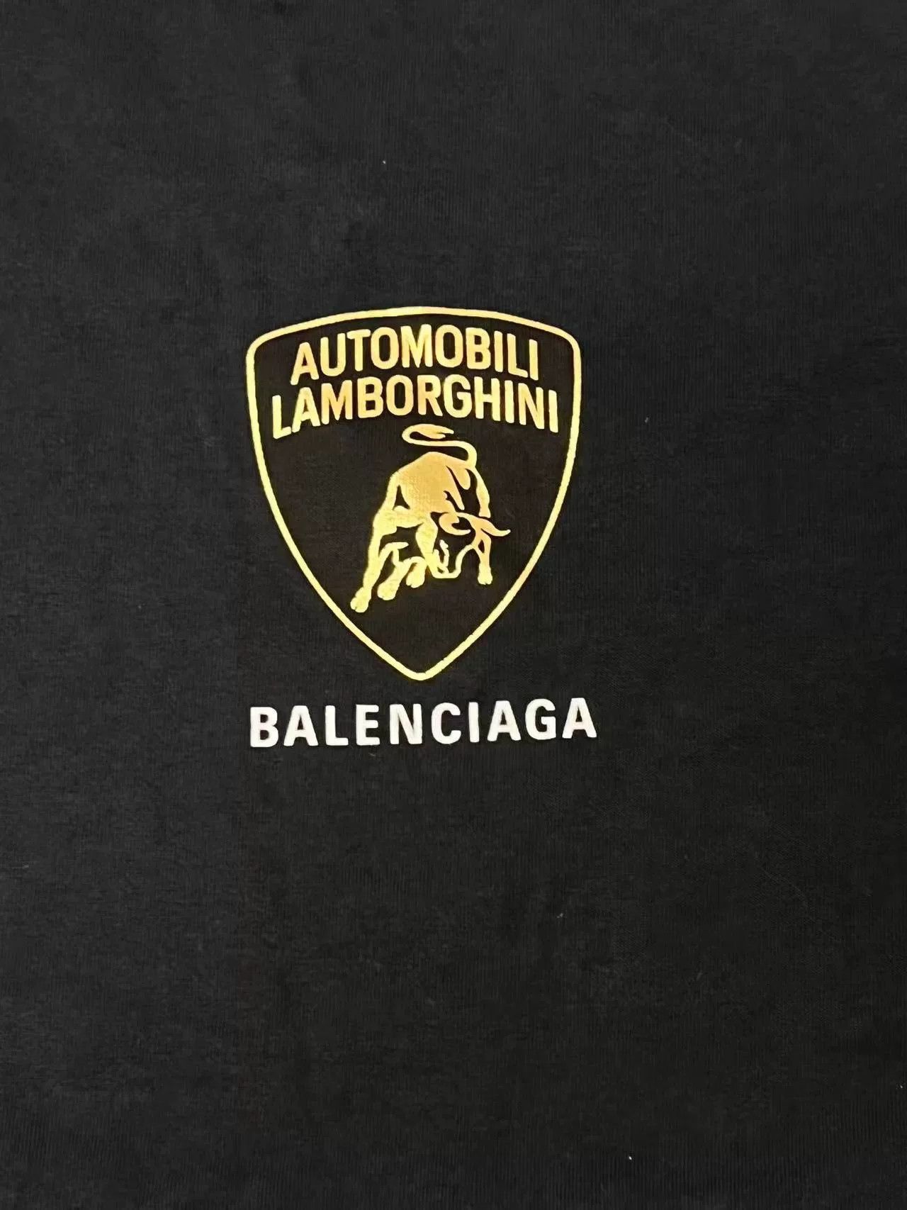 Balenciaga Balenciaga x Lamborghini Car Logo T-Shirt Size US L / EU 52-54 / 3 - 3 Thumbnail