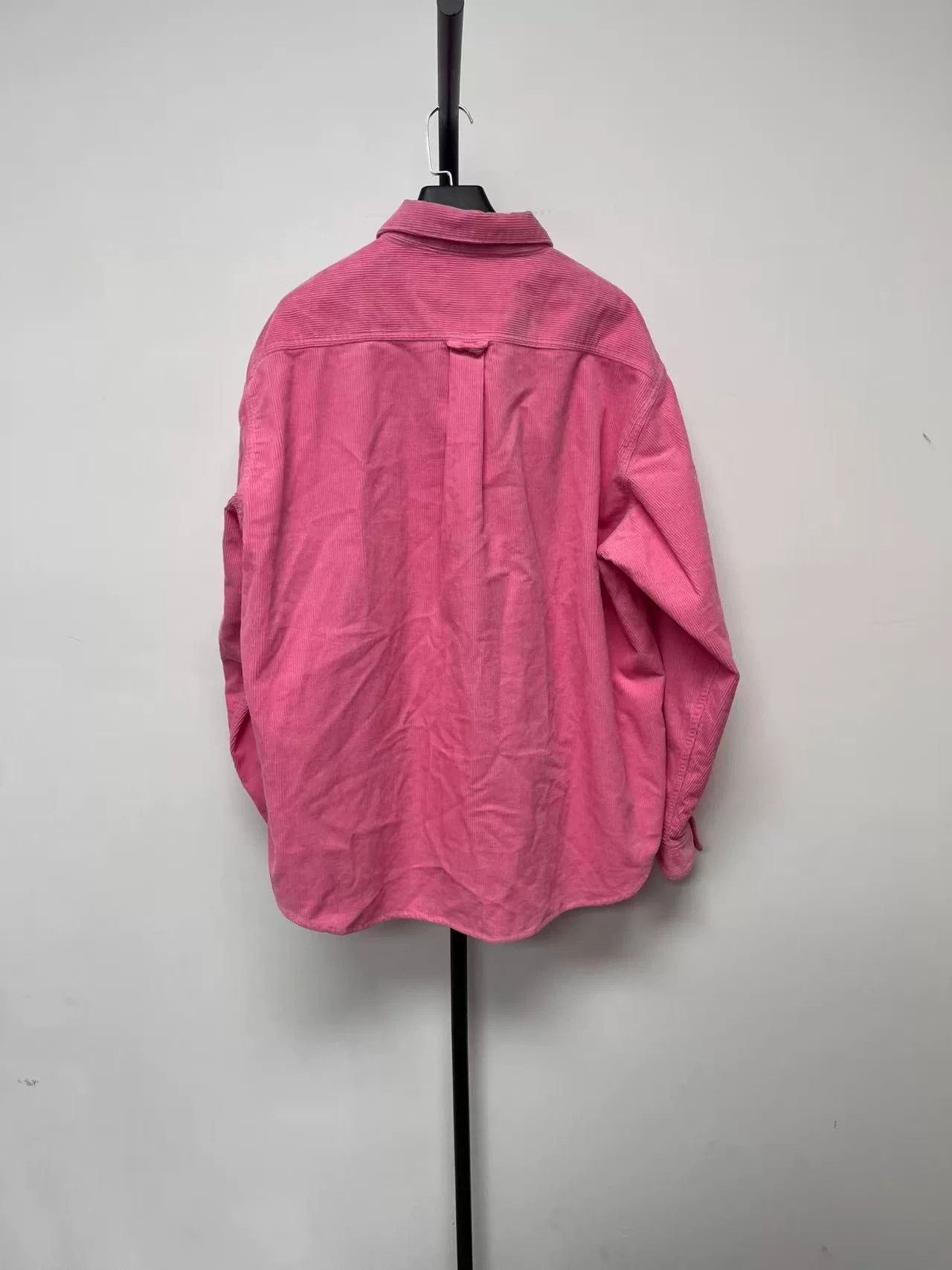 Acne Studios Acne Studios Face Oversized Drop Shoulder Shirt Size M / US 6-8 / IT 42-44 - 2 Thumbnail