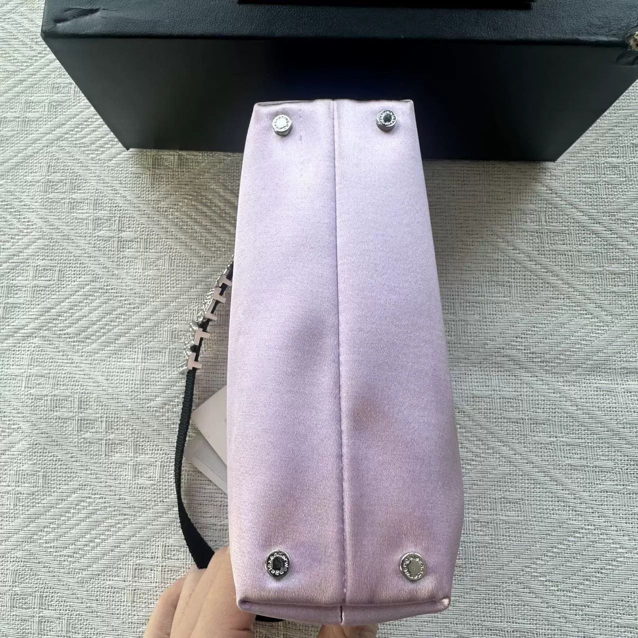 Alexander Wang Alexander Wang Purple Silk Rhinestone Handbag Size ONE SIZE - 4 Thumbnail