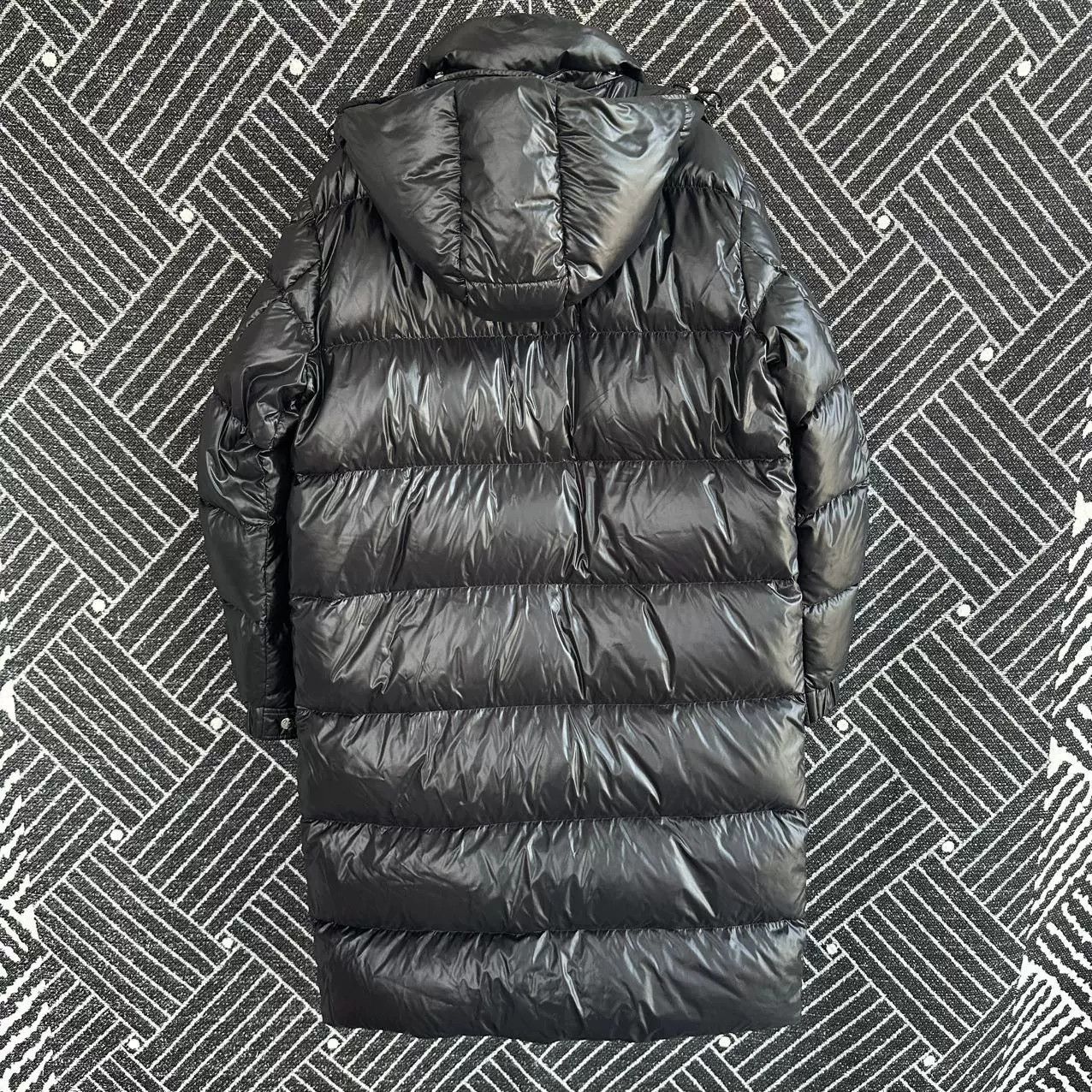 Moncler Moncler Hanoverian Black Shiny Down Jacket Size US XL / EU 56 / 4 - 2 Thumbnail