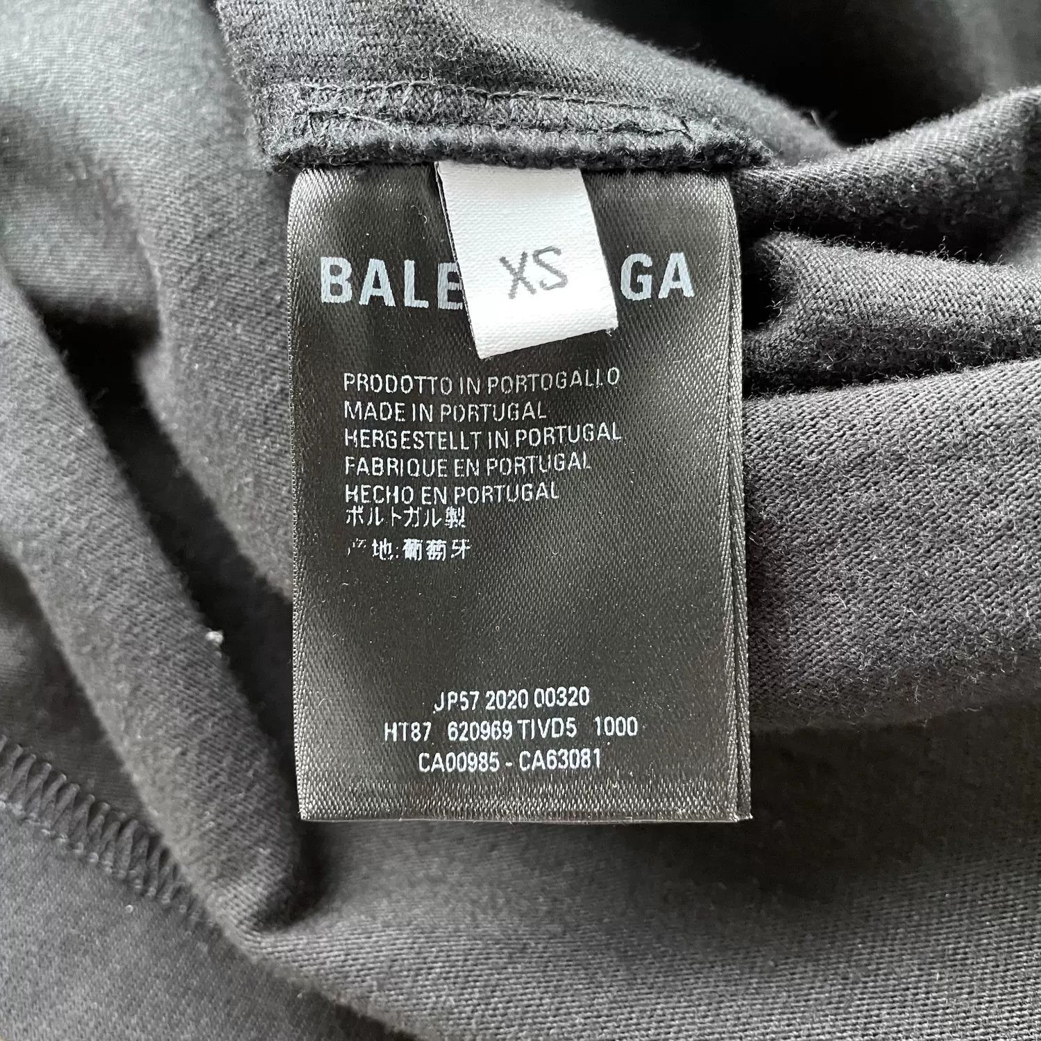 Balenciaga Balenciaga Printed Drop-Shoulder T-Shirt Size US XS / EU 42 / 0 - 6 Thumbnail