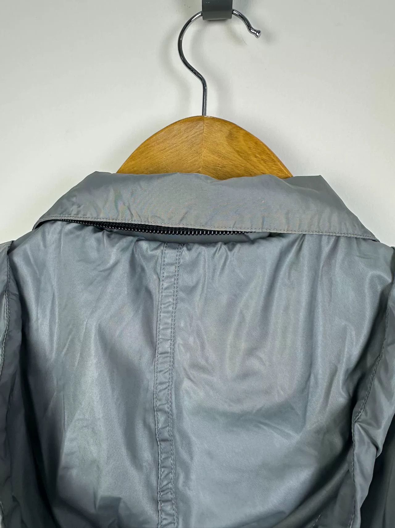 Balenciaga Balenciaga Gray Coat with Tuckable Hat Size XXS / US 00 / IT 34 - 4 Thumbnail