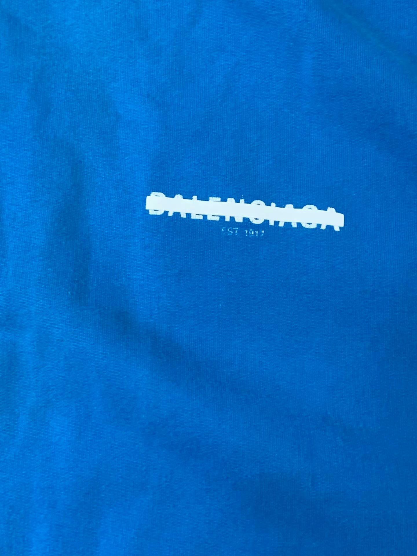 Balenciaga Balenciaga Logo Print Hooded Sweatshirt Size US L / EU 52-54 / 3 - 3 Thumbnail