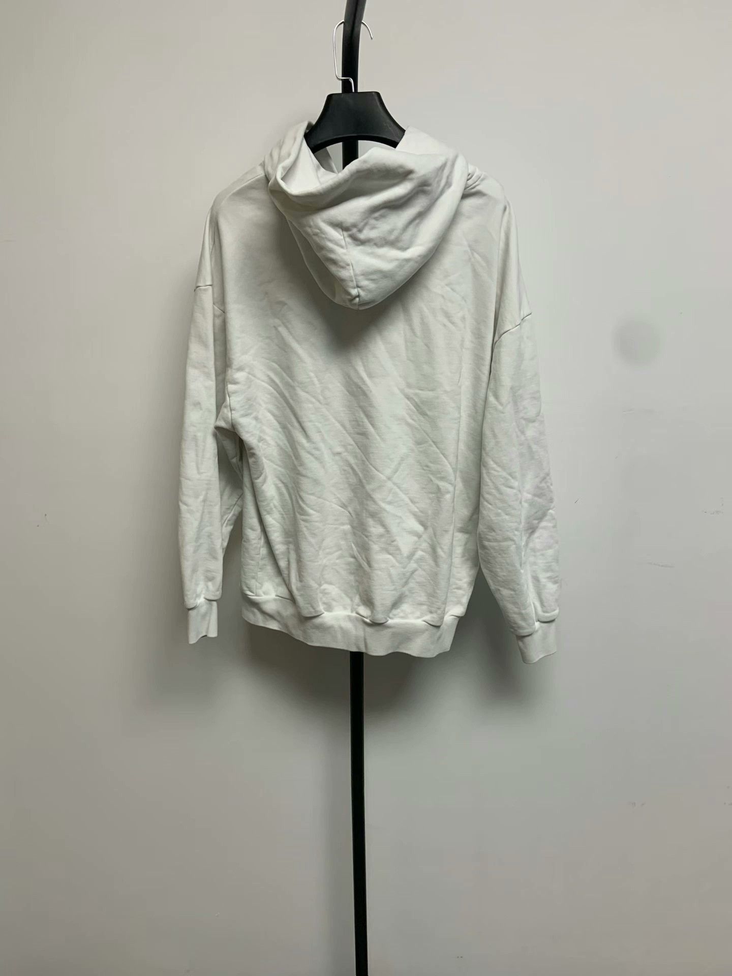 Balenciaga Balenciaga Solid Letter Print Zip Hoodie Women Size XS / US 0-2 / IT 36-38 - 2 Thumbnail