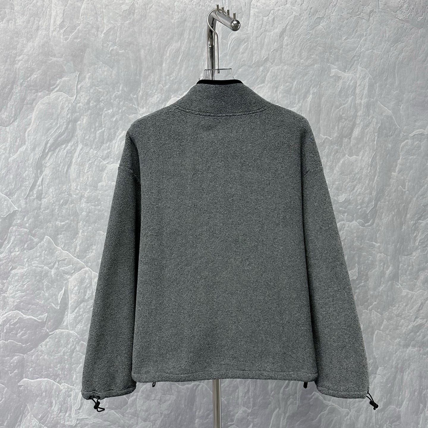 Miu Miu MiuMiu SS25 Embroidered Logo Fleece Jacket Size L / US 10 / IT 46 - 4 Thumbnail