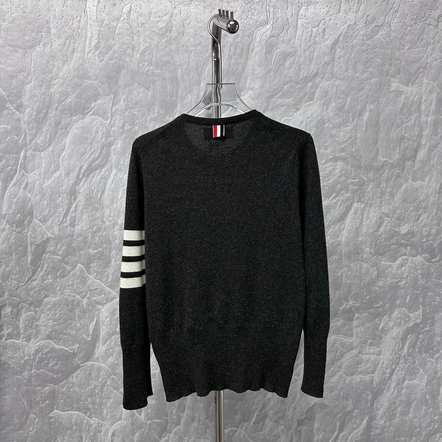 Thom Browne Thom Browne Striped Cashmere Cardigan 42 Size US XS / EU 42 / 0 - 4 Thumbnail