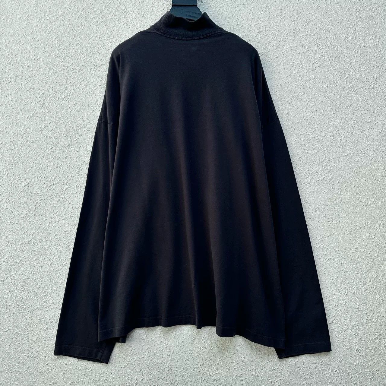 Balenciaga Balenciaga Lock Buckle Flocked Logo Turtleneck Size XS / US 0-2 / IT 36-38 - 2 Thumbnail