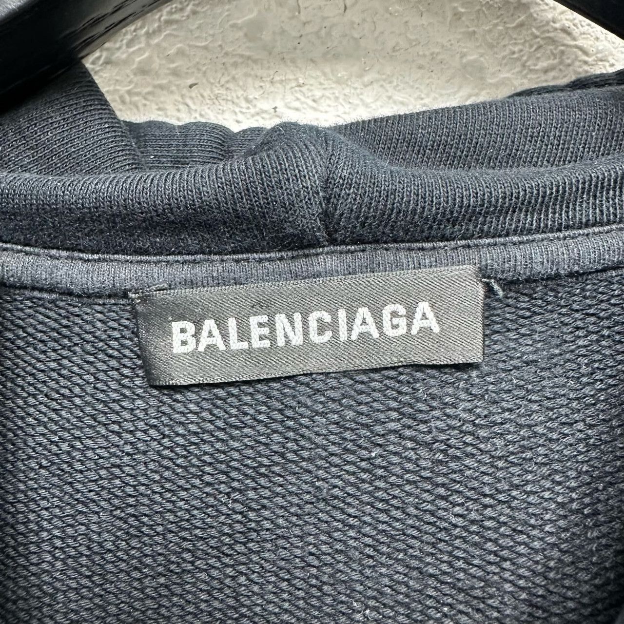 Balenciaga Balenciaga Black Wheat Ear Hoodie Size S / US 4 / IT 40 - 5 Thumbnail