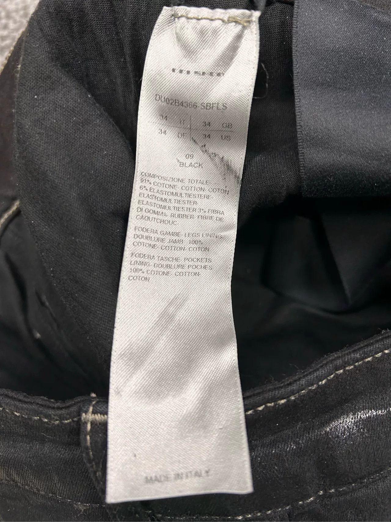 Rick Owens Rick Owens Waxed Distressed Destroyed Pants Size US 34 / EU 50 - 5 Thumbnail