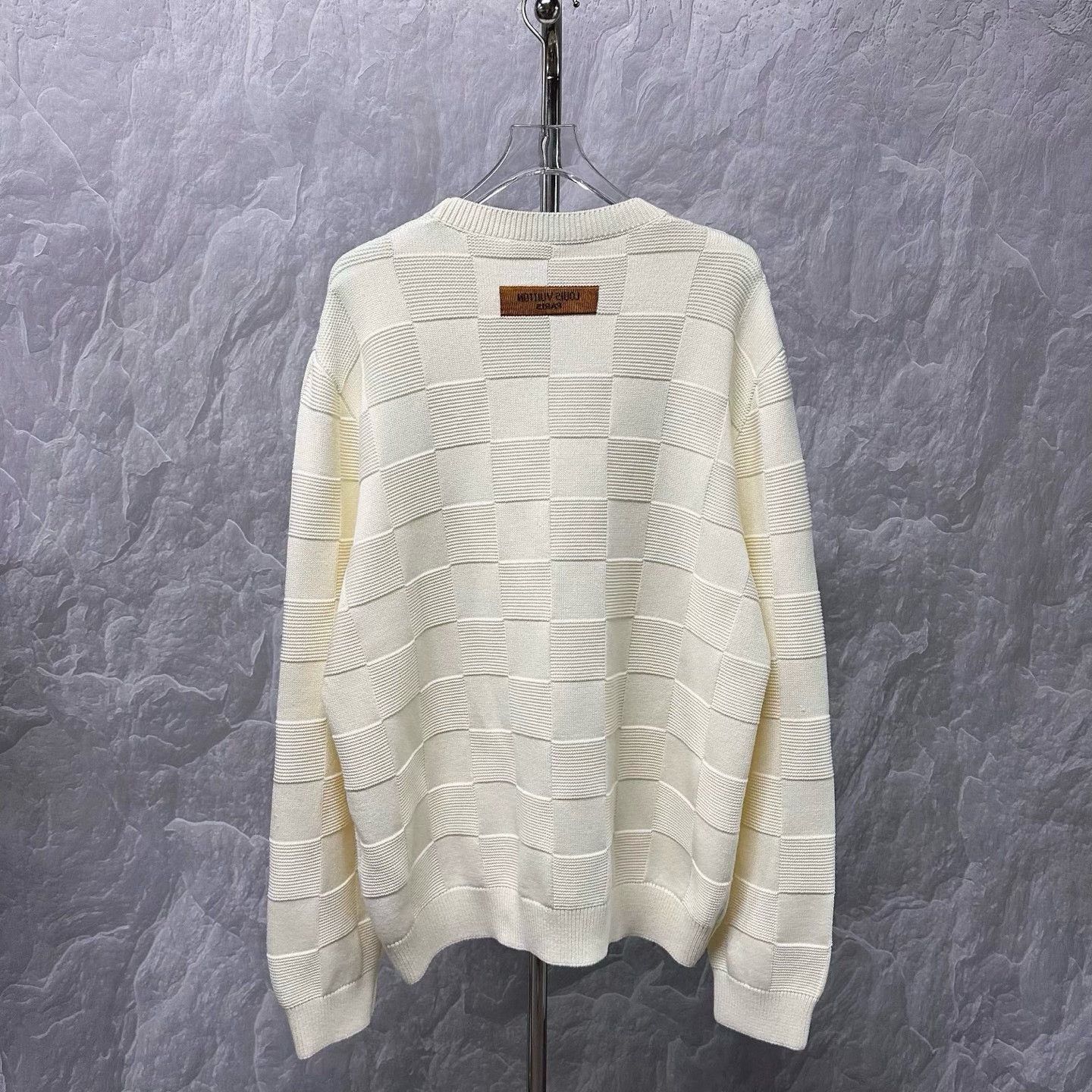 Louis Vuitton Louis Vuitton Checkerboard Pin Sweater XXL Size US XXL / EU 58 / 5 - 4 Thumbnail