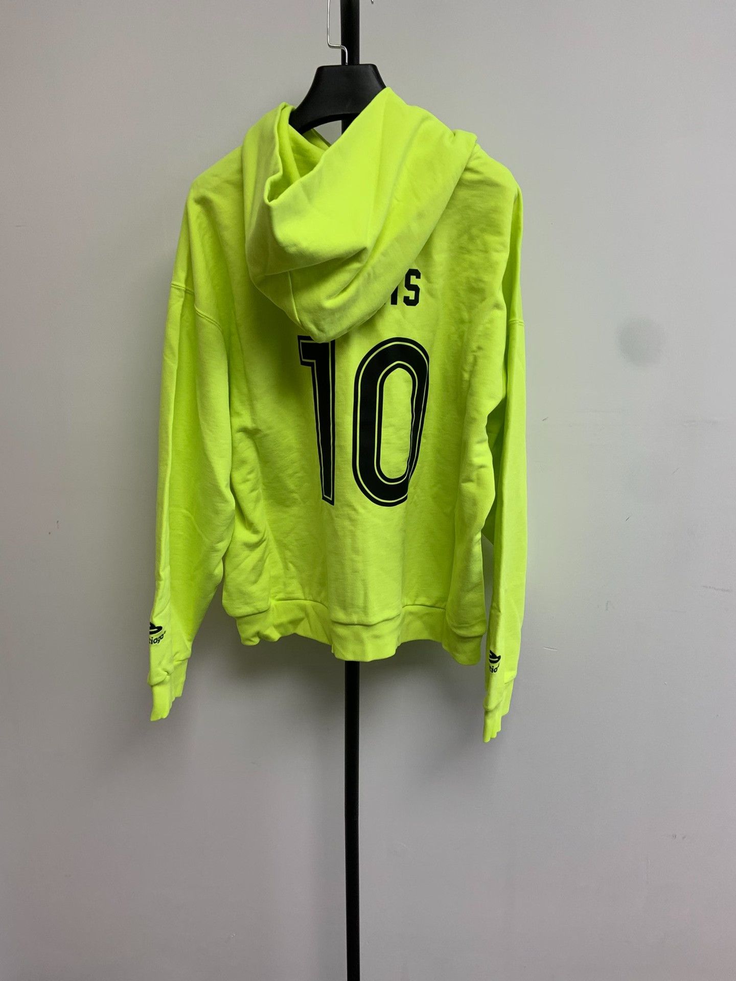 Balenciaga Balenciaga Paris Soccer Zip-Up Hoodie Size US XS / EU 42 / 0 - 2 Thumbnail