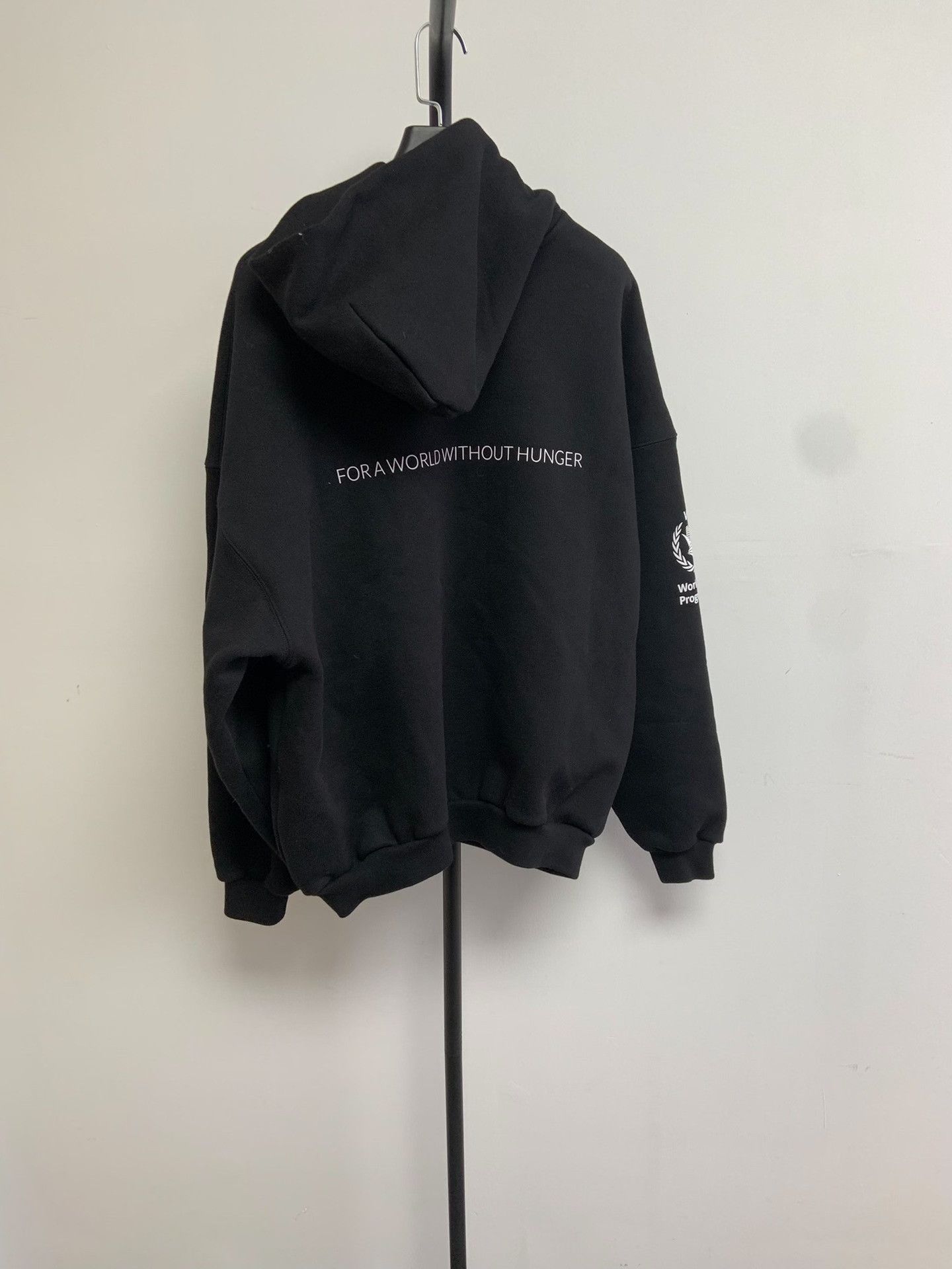 Balenciaga Balenciaga Faded Fleece Zip Hooded Sweatshirt Size US S / EU 44-46 / 1 - 2 Thumbnail