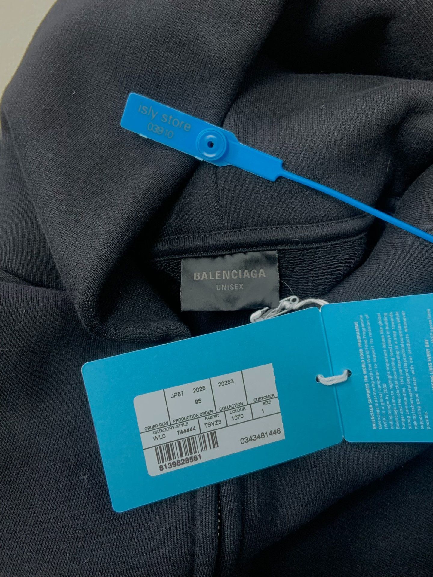 Balenciaga Balenciaga Faded Fleece Zip Hooded Sweatshirt Size US S / EU 44-46 / 1 - 5 Thumbnail