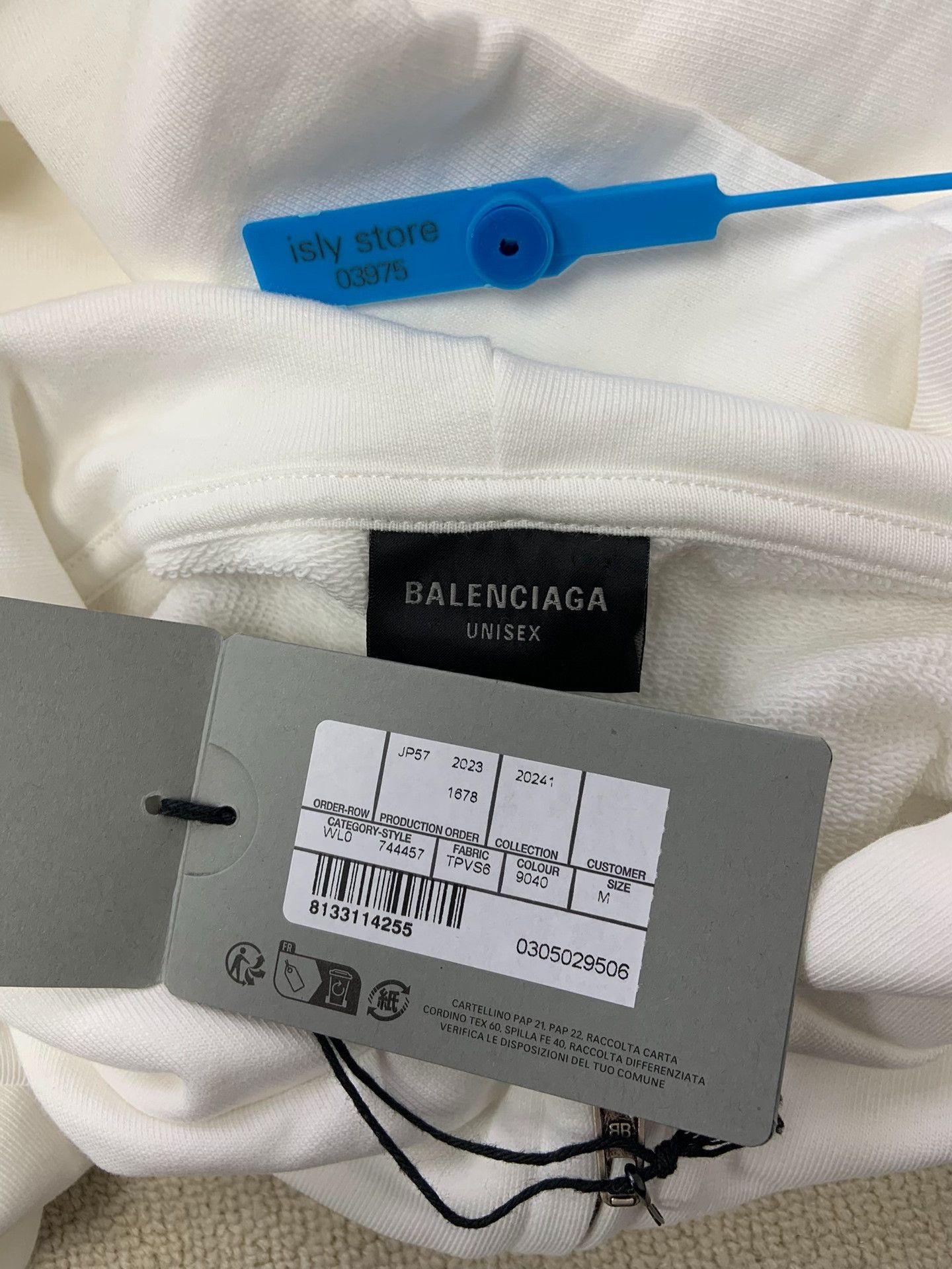 Balenciaga Balenciaga Letter Print Hooded Zip Sweatshirt Size US M / EU 48-50 / 2 - 5 Thumbnail