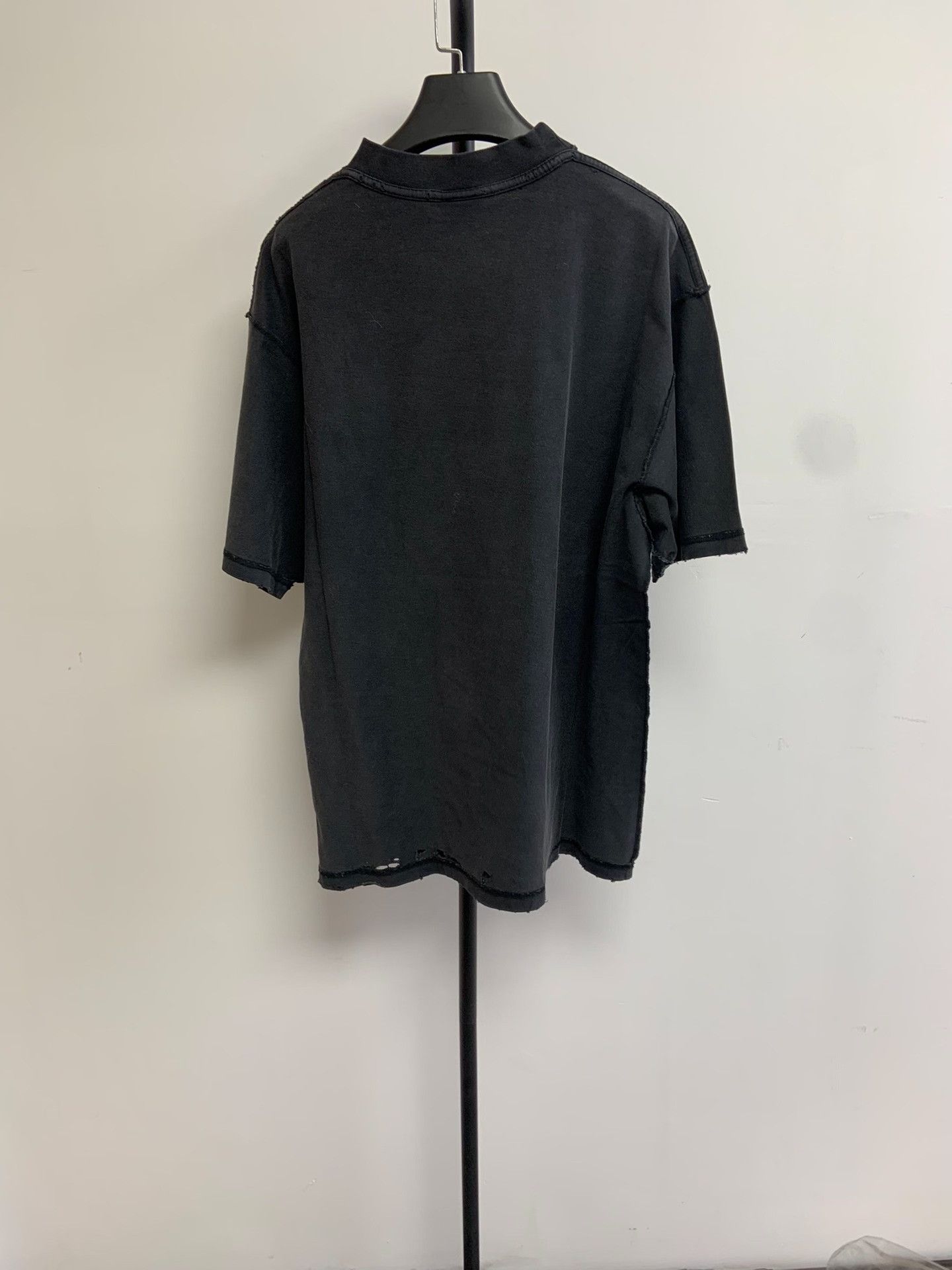 Balenciaga Balenciaga Logo Solid Short-Sleeve T-Shirt Size US XS / EU 42 / 0 - 2 Thumbnail
