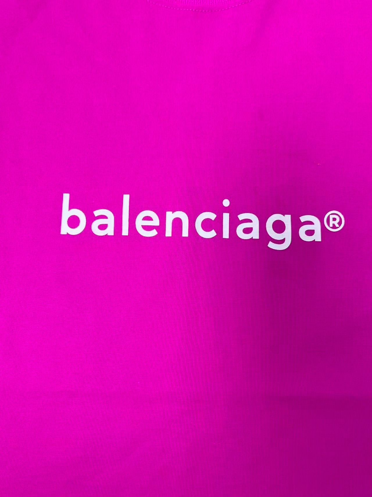 Balenciaga Balenciaga Logo Print Crew Neck T-Shirt Size XS / US 0-2 / IT 36-38 - 3 Thumbnail