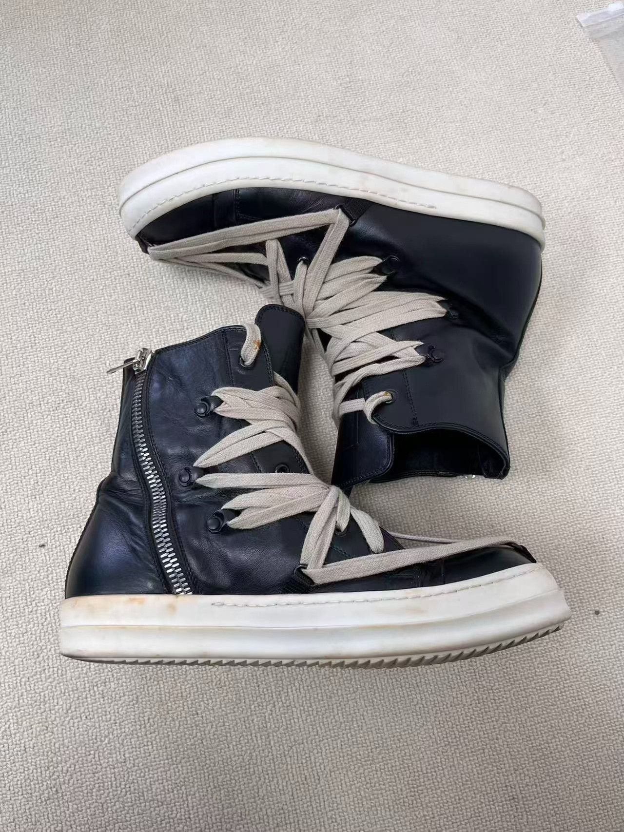 Rick Owens Rick Owens Tecuatl Men's High-Top Sneakers Size US 8 / EU 41 - 6 Thumbnail