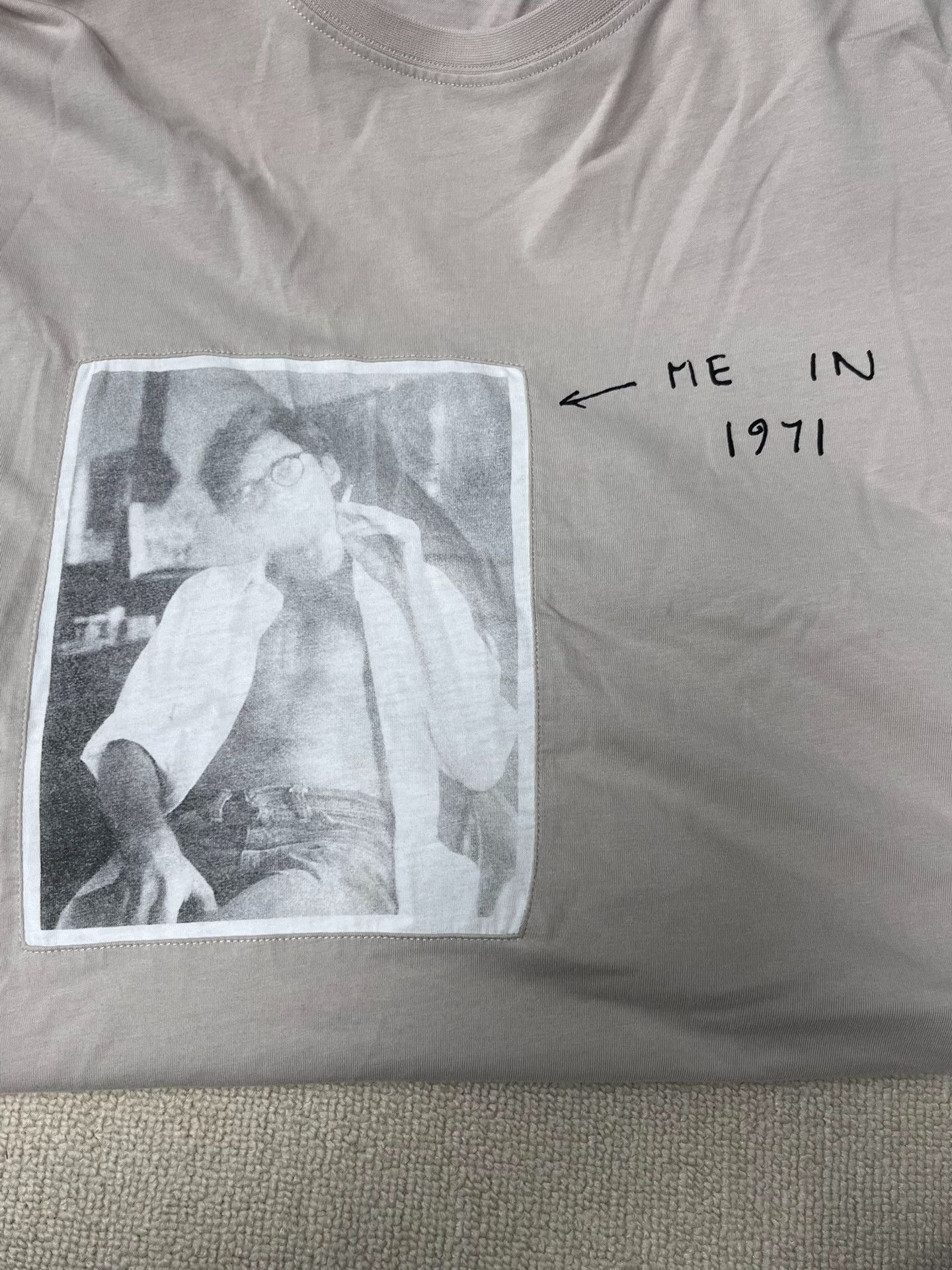 Loewe LOEWE Portrait Print Crewneck Short-Sleeve Men's Size US S / EU 44-46 / 1 - 3 Thumbnail