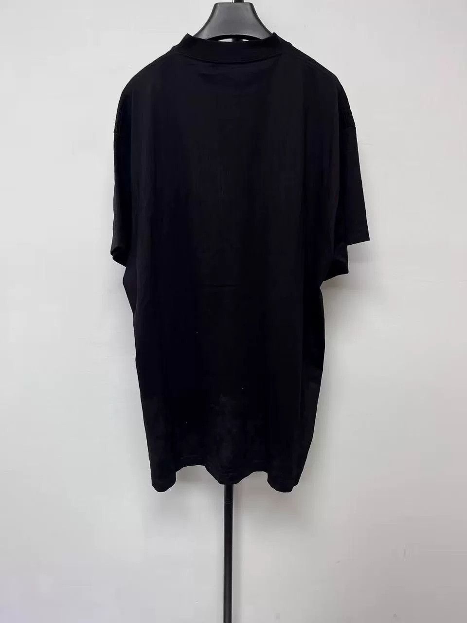 Balenciaga Balenciaga Men's Logo Print Crewneck T-Shirt Size US M / EU 48-50 / 2 - 2 Thumbnail