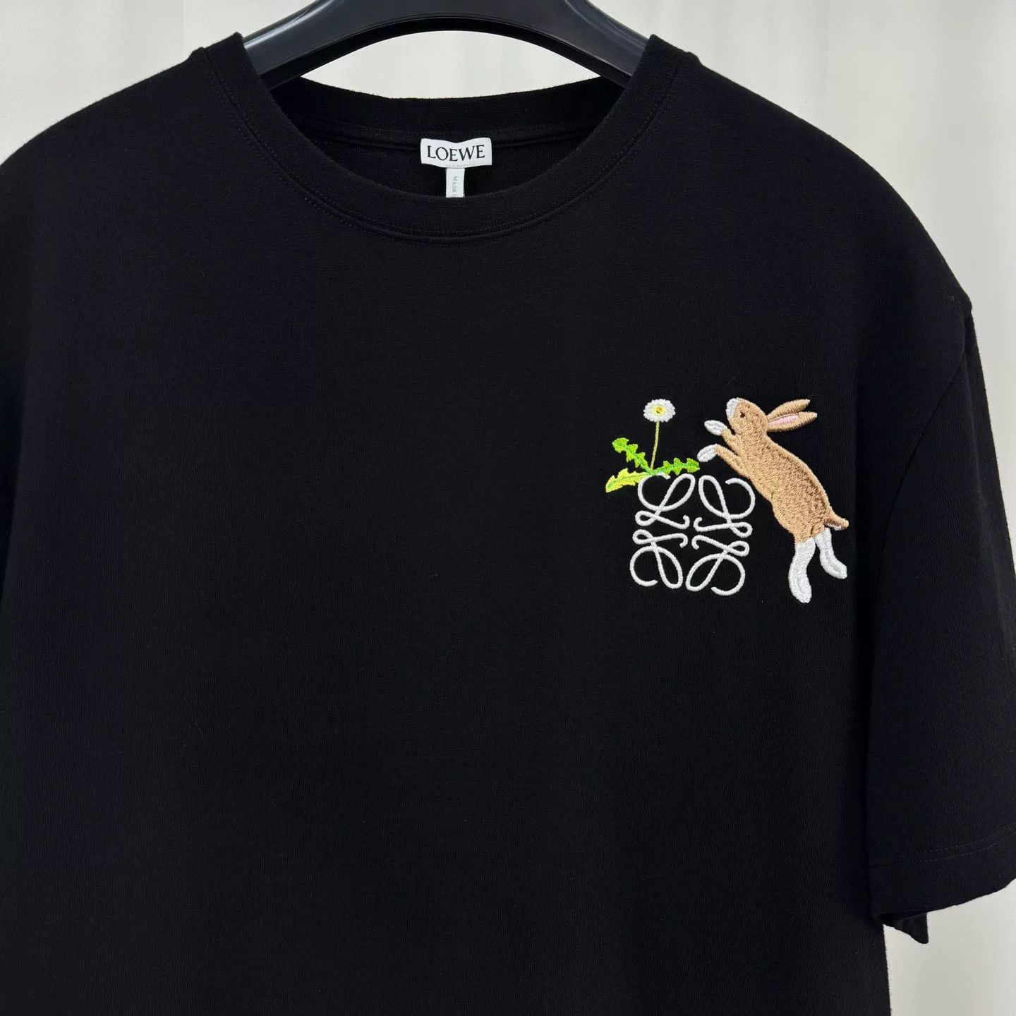 Loewe Loewe 25SS Embroidered Rabbit Short Sleeve Size XS / US 0-2 / IT 36-38 - 3 Thumbnail