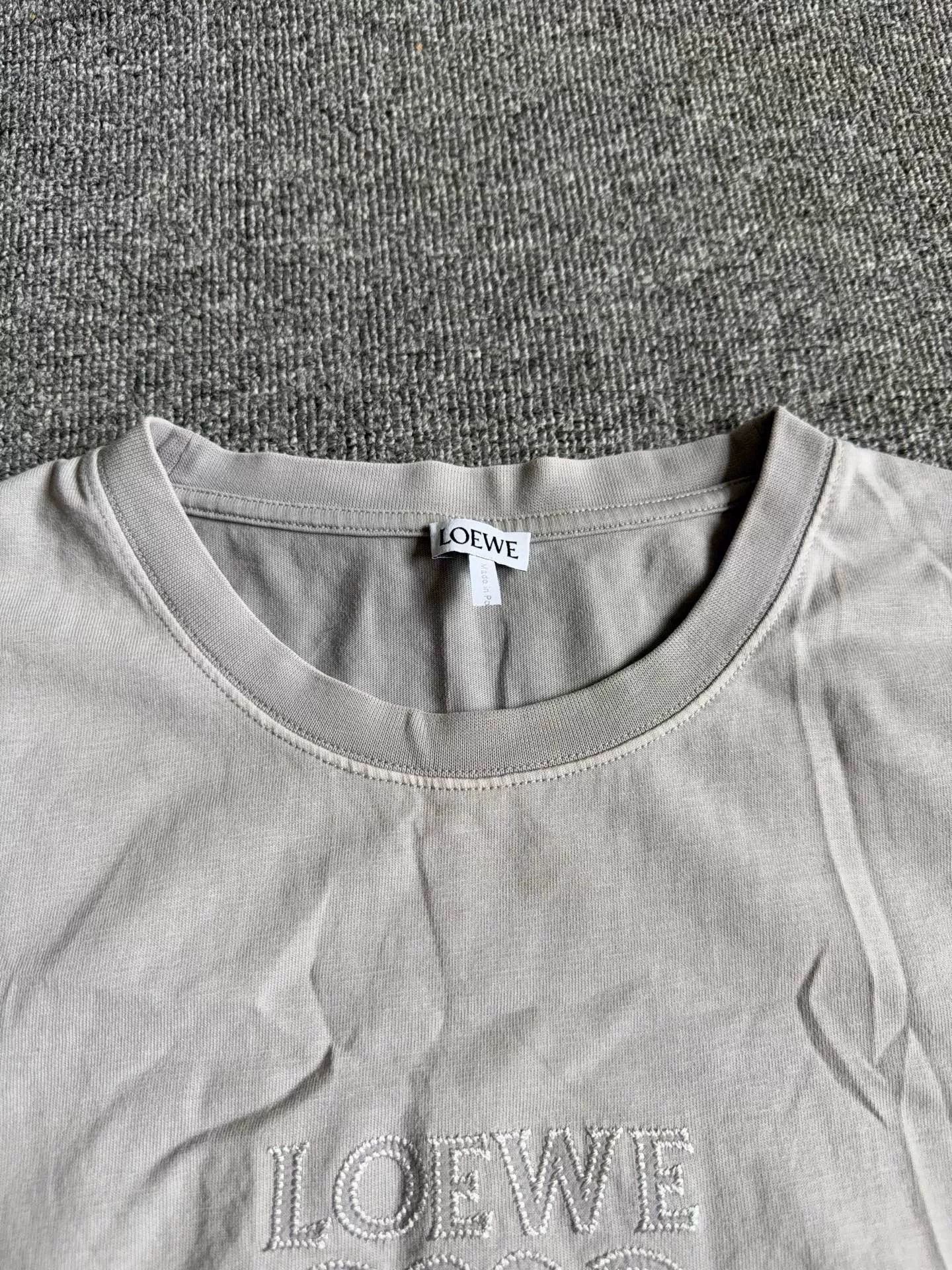 Loewe LOEWE SS25 Men's Loose Cotton T-Shirt Size US L / EU 52-54 / 3 - 5 Thumbnail