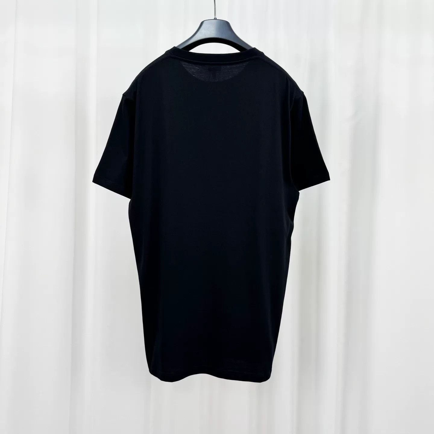 Loewe Loewe Black Embroidered Logo Short Sleeve Size US M / EU 48-50 / 2 - 2 Thumbnail
