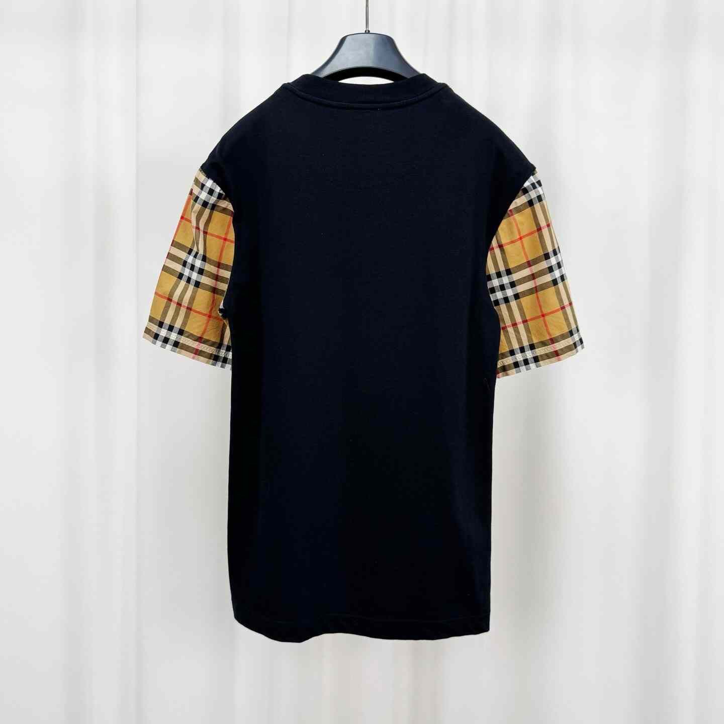 Burberry Burberry Cuff Check Short Sleeve Size XXS / US 00 / IT 34 - 2 Thumbnail