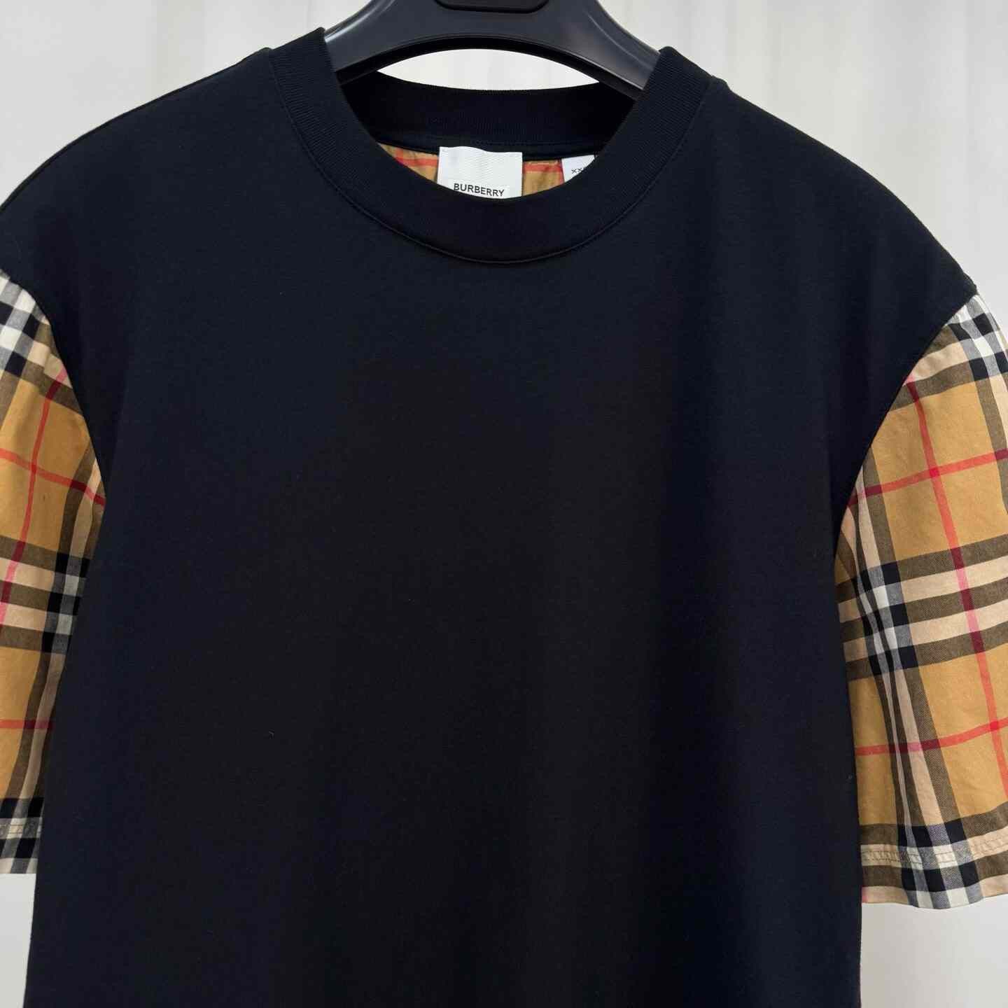 Burberry Burberry Cuff Check Short Sleeve Size XXS / US 00 / IT 34 - 3 Thumbnail