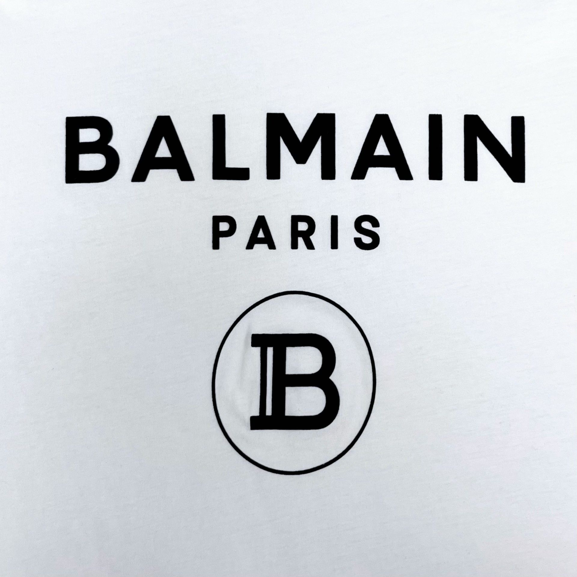 Balmain Balmain SS23 Logo Short Sleeve T-Shirt Size US S / EU 44-46 / 1 - 5 Thumbnail