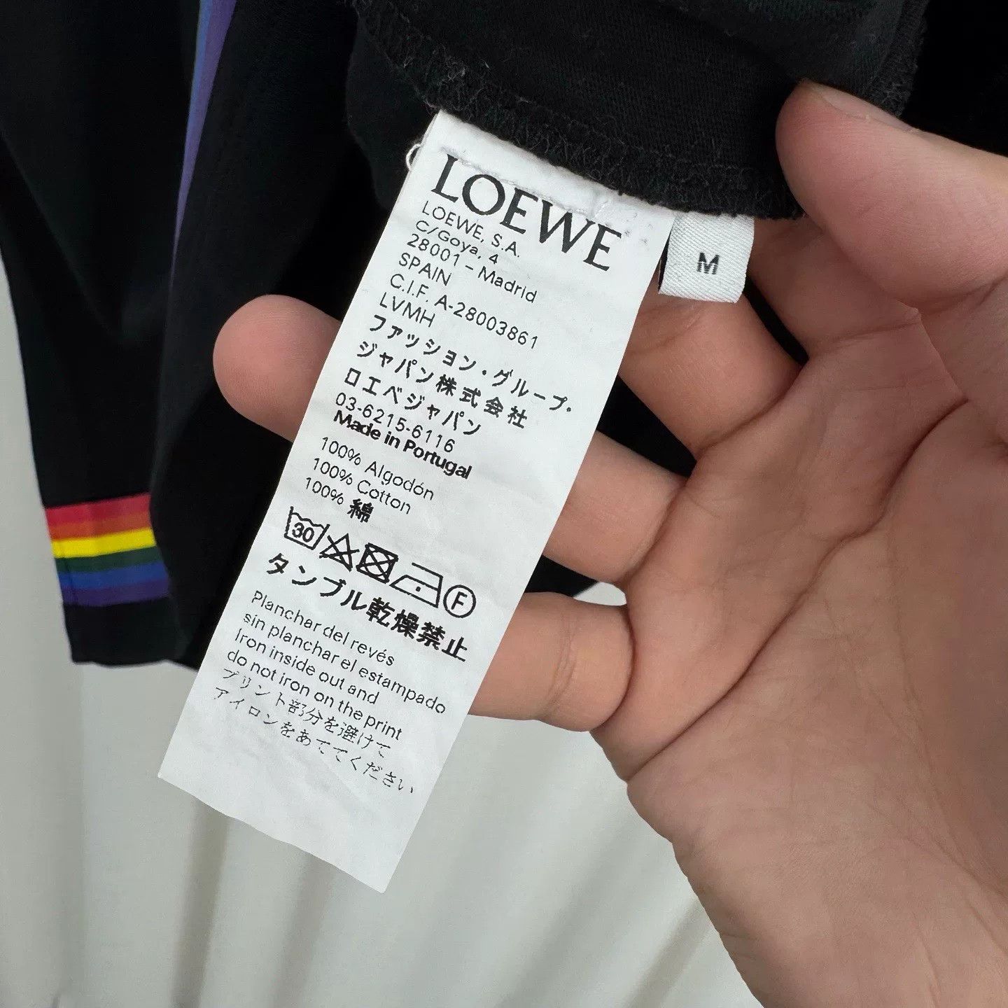 Loewe Loewe Printed Letter Short-Sleeve Size US M / EU 48-50 / 2 - 6 Thumbnail