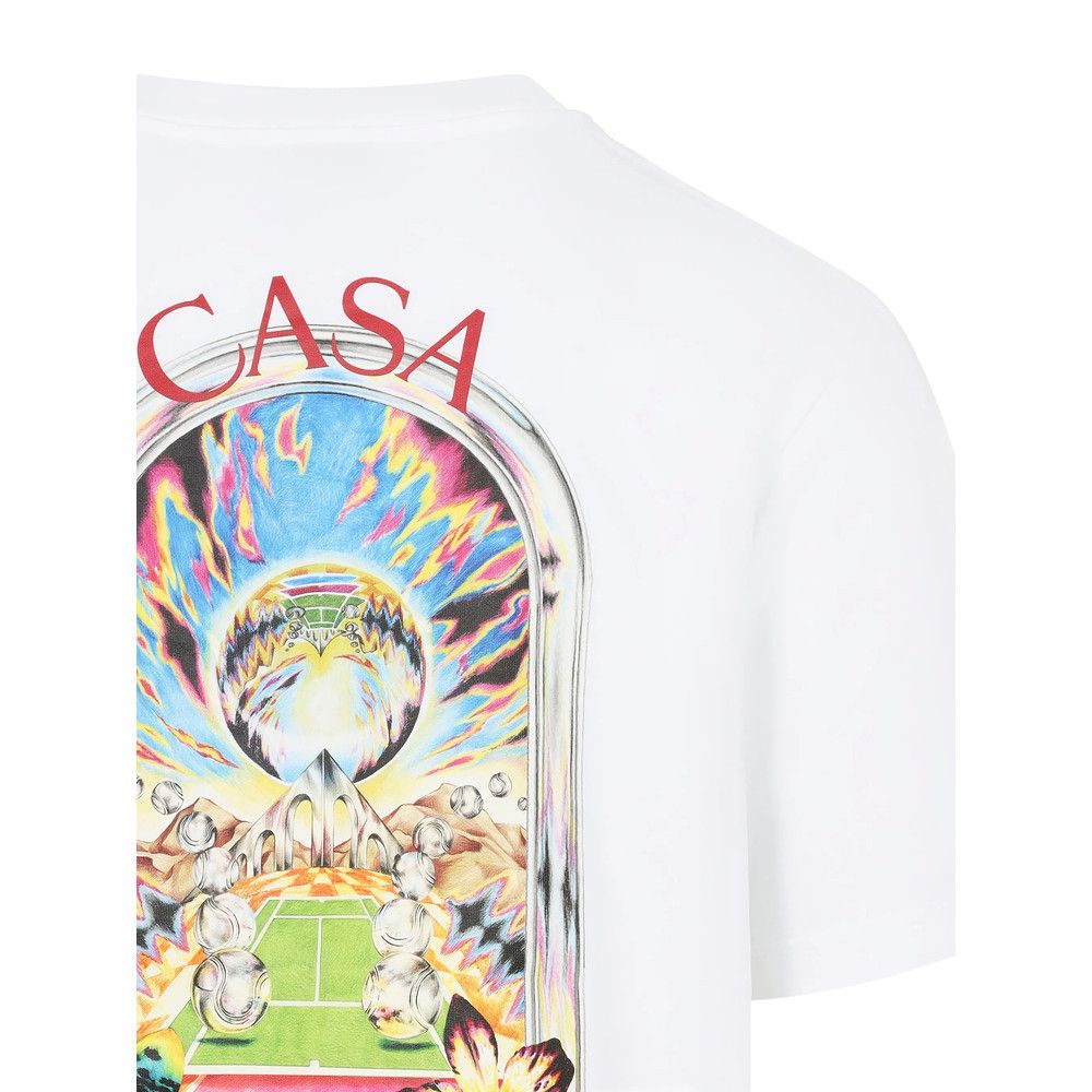 Casablanca Casablanca WHITE T-Shirts & Vests - T-Shirts Size US L / EU 52-54 / 3 - 3 Thumbnail