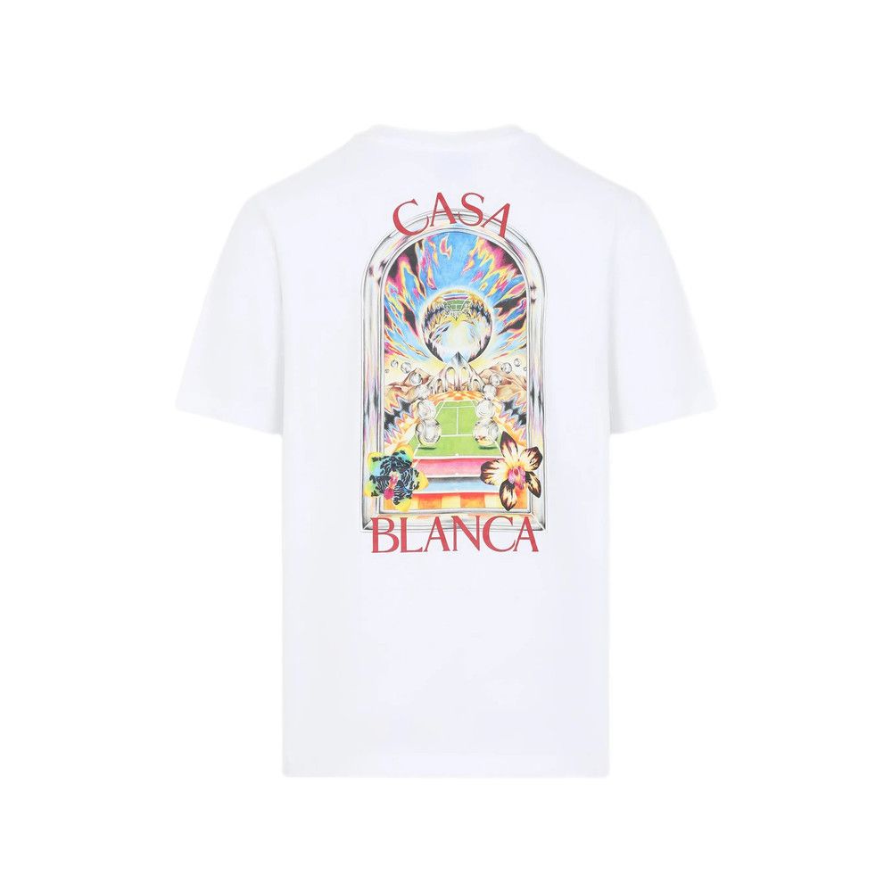 Casablanca Casablanca WHITE T-Shirts & Vests - T-Shirts Size US M / EU 48-50 / 2 - 2 Thumbnail