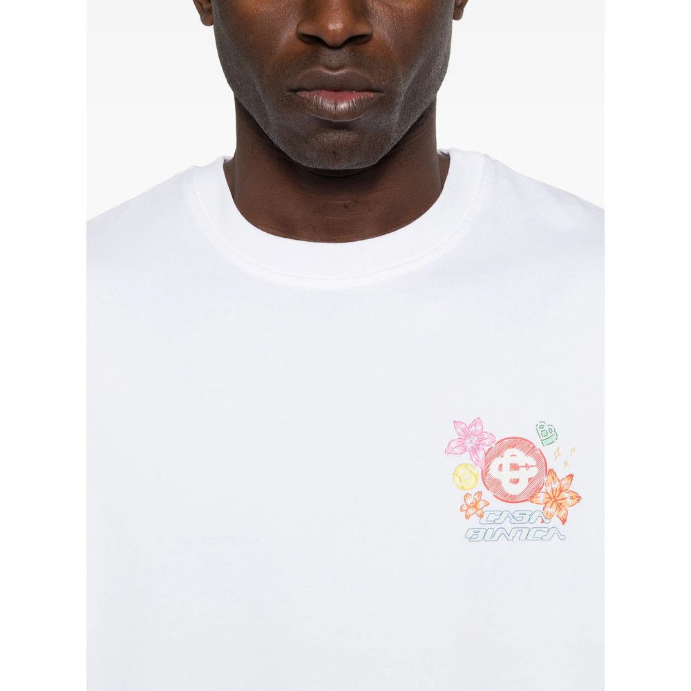 Casablanca Casablanca WHITE T-Shirts & Vests - T-Shirts Size US M / EU 48-50 / 2 - 5 Thumbnail