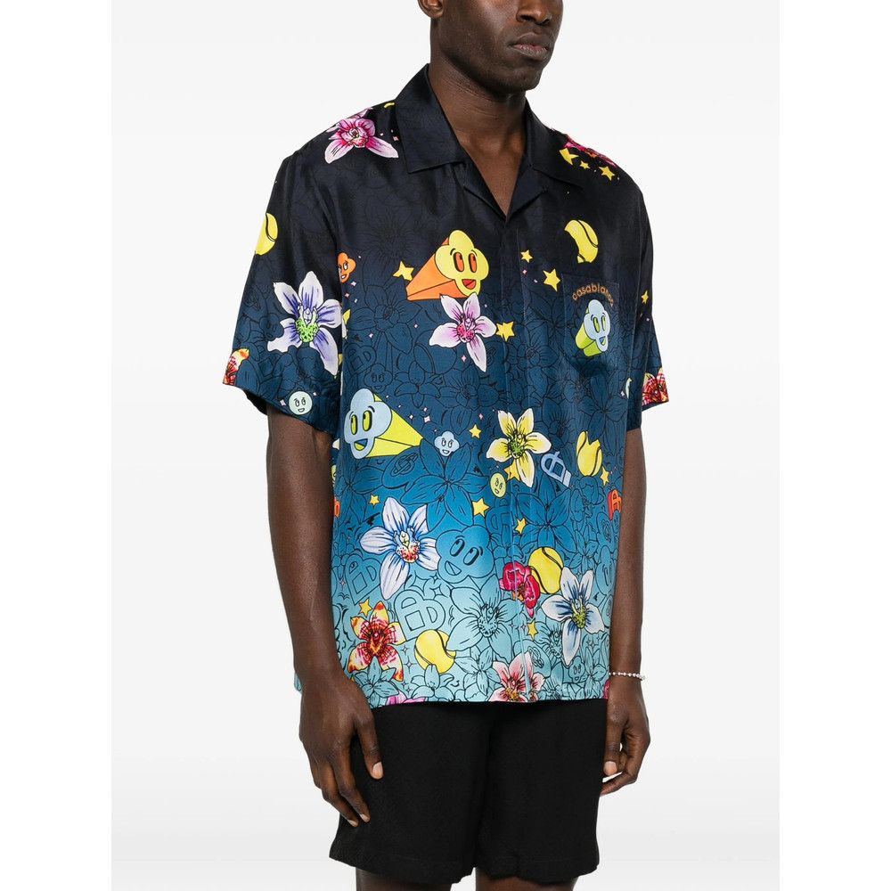 Casablanca Casablanca BLACK Shirts Size US L / EU 52-54 / 3 - 5 Thumbnail