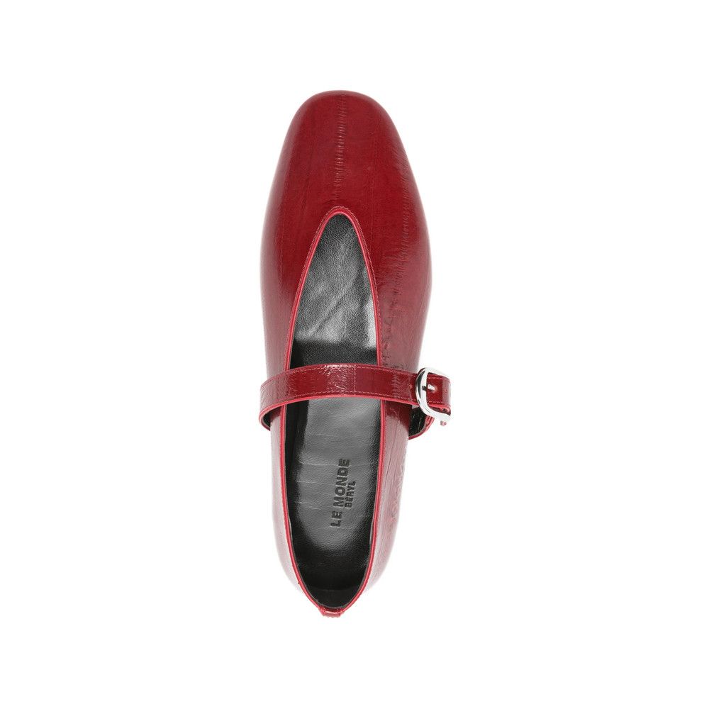 Le Monde Beryl Le Monde Beryl RED Ballet Flats Size US 8 / IT 38 - 4 Thumbnail