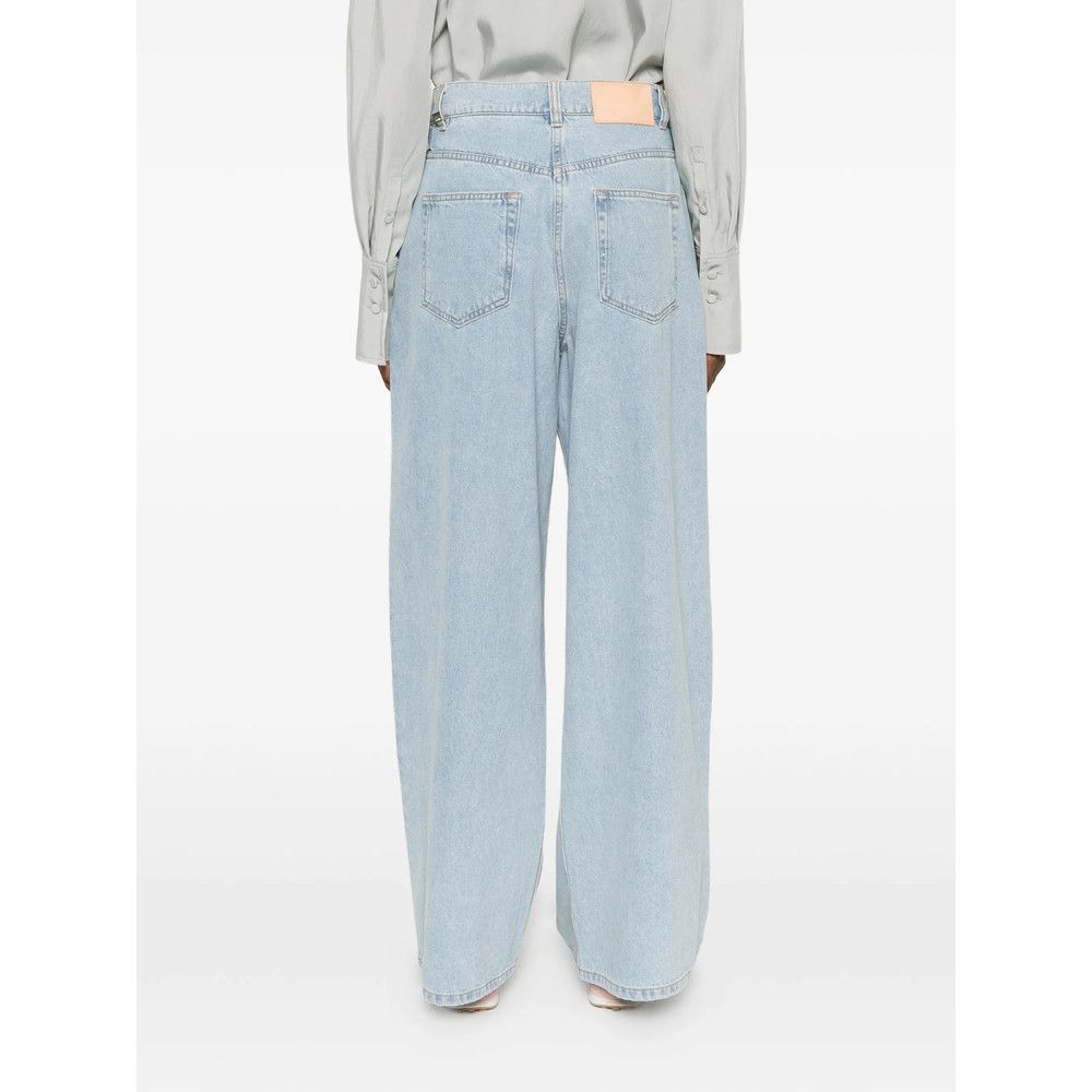 System System BLUE Denim - Wide-Leg Jeans Size 27" / US 4 / IT 40 - 2 Thumbnail
