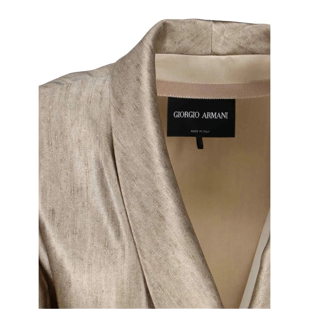 Giorgio Armani Giorgio Armani NEUTRALS Jackets - Blazers Size XS / US 0-2 / IT 36-38 - 3 Thumbnail
