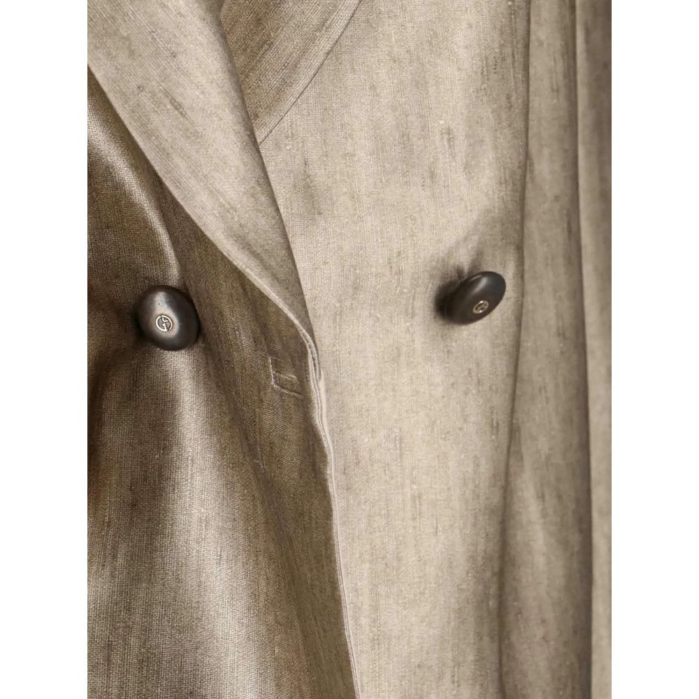 Giorgio Armani Giorgio Armani NEUTRALS Jackets - Blazers Size M / US 6-8 / IT 42-44 - 4 Thumbnail