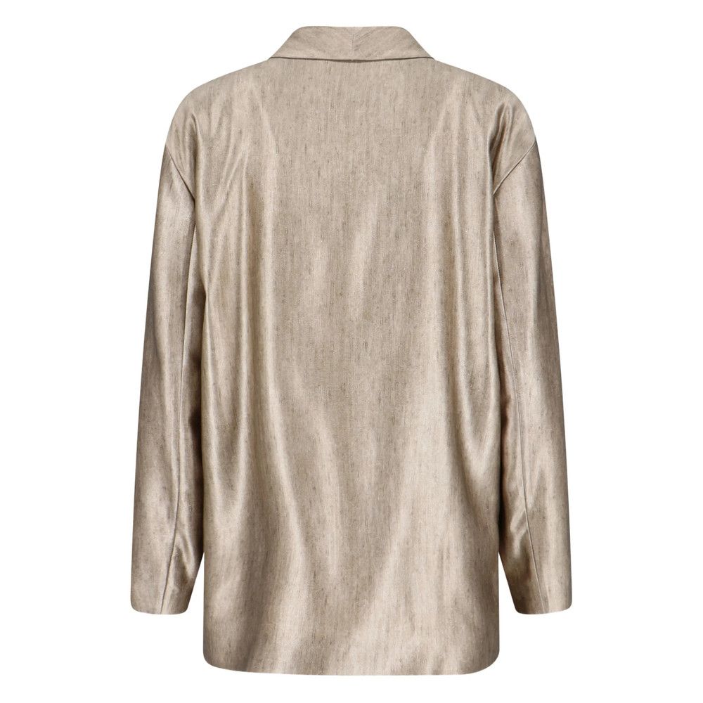 Giorgio Armani Giorgio Armani NEUTRALS Jackets - Blazers Size M / US 6-8 / IT 42-44 - 5 Thumbnail