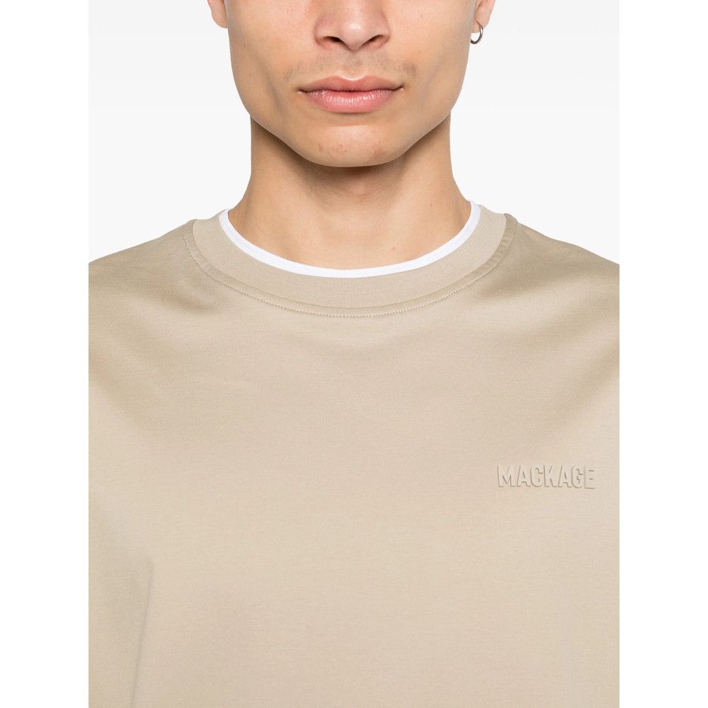 Mackage Mackage NEUTRALS T-Shirts & Vests - T-Shirts Size US XL / EU 56 / 4 - 2 Thumbnail