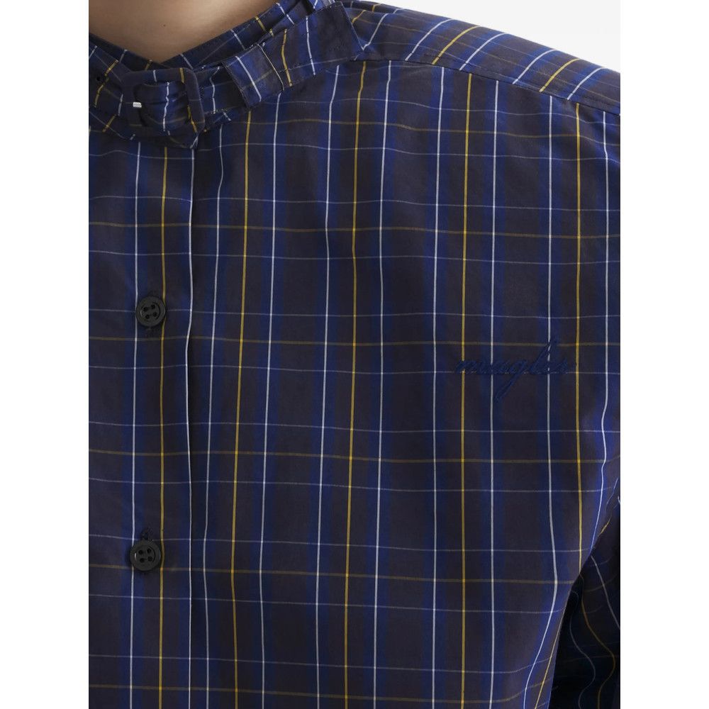 Mugler Mugler BLUE Tops - Shirts Size S / US 4 / IT 40 - 4 Thumbnail